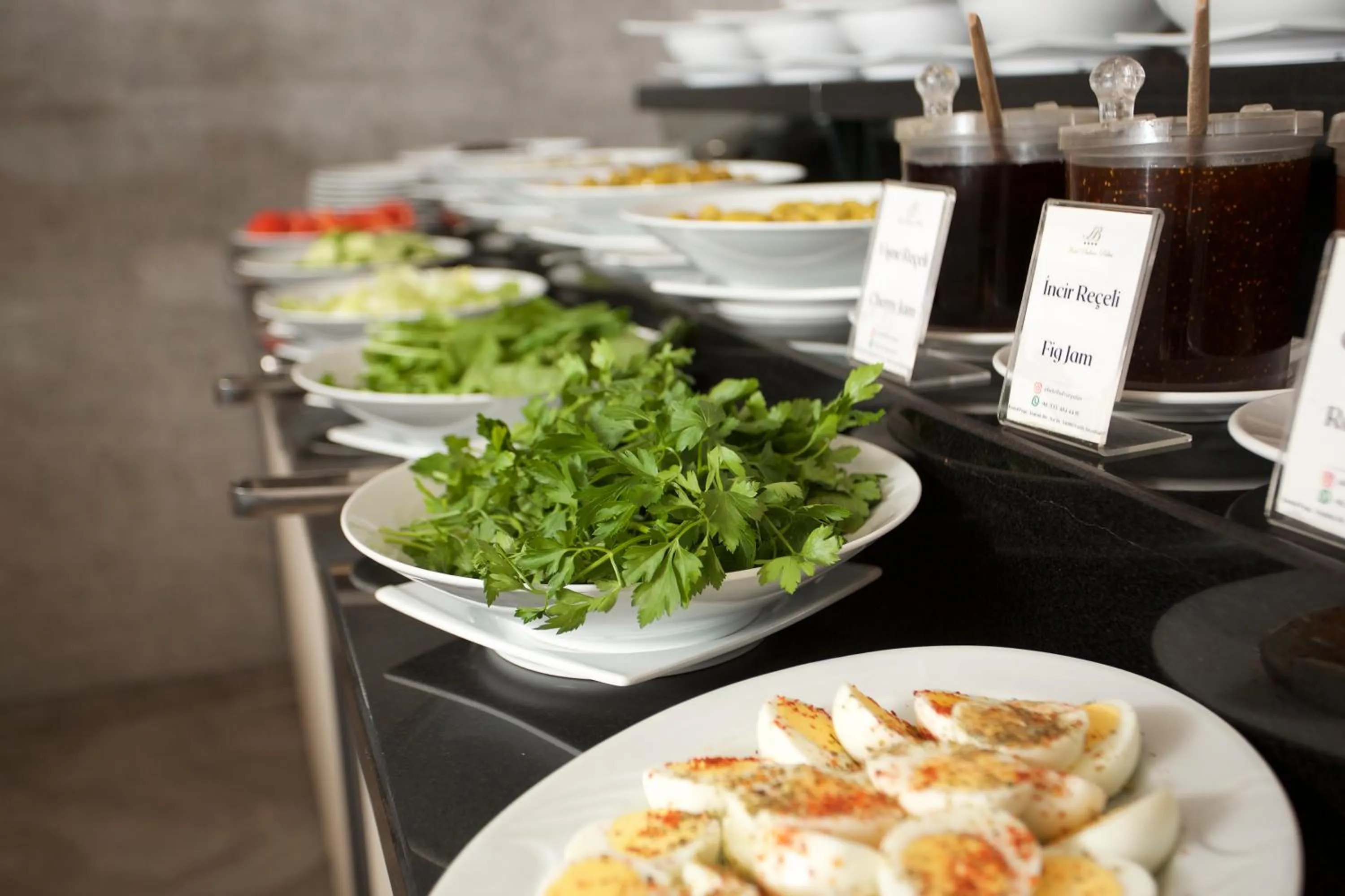 Buffet breakfast in Hotel Bulvar Palas