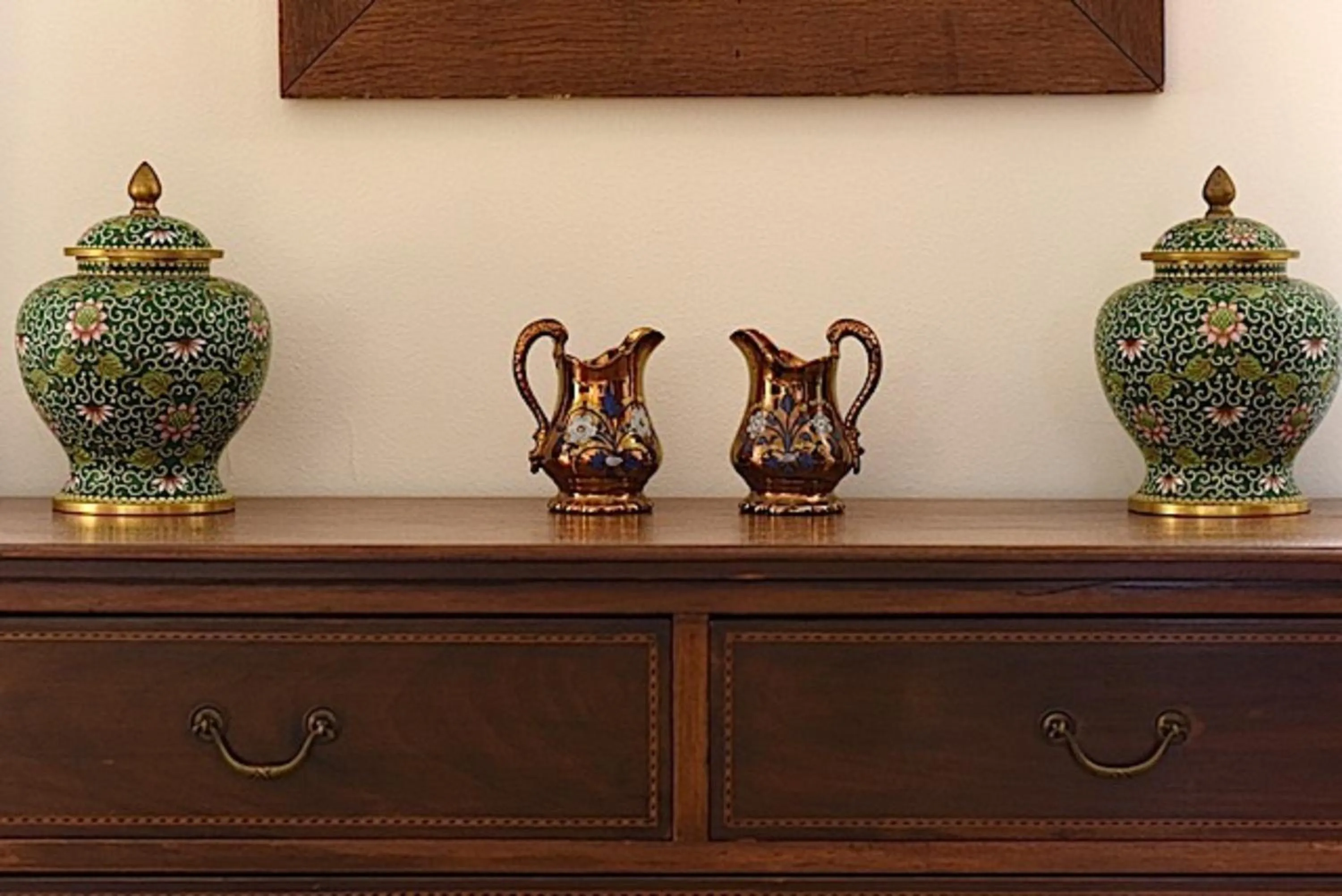 Decorative detail in Le Due Corone Bed & Breakfast