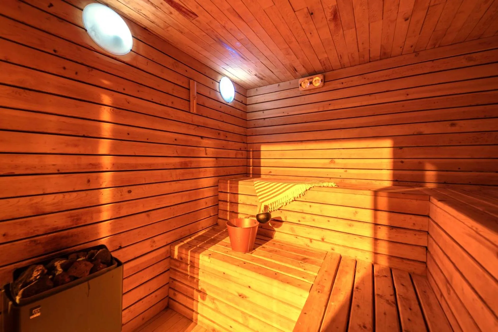 Sauna in Elixir Hotel