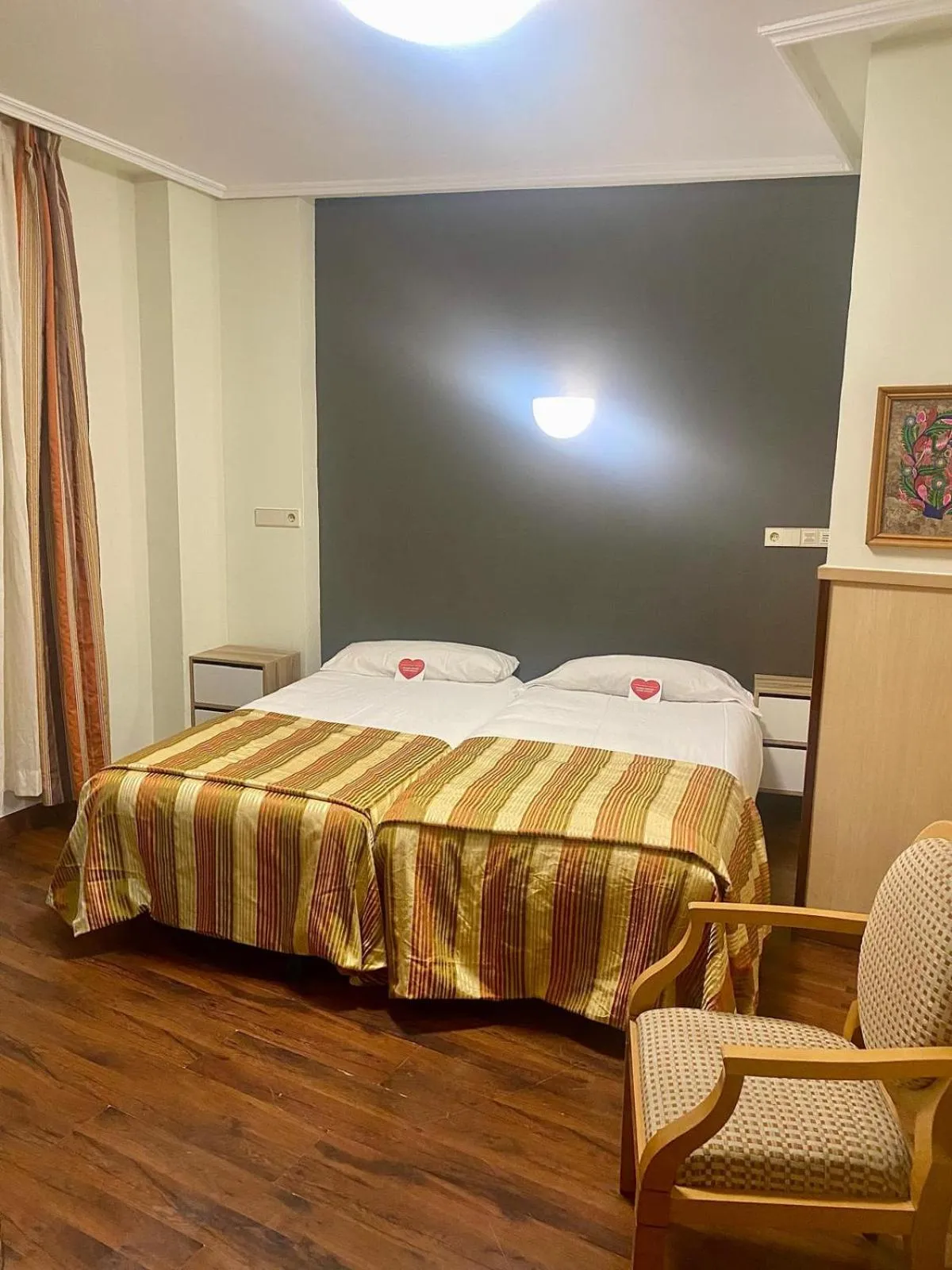 Bed in Hotel Paris Centro