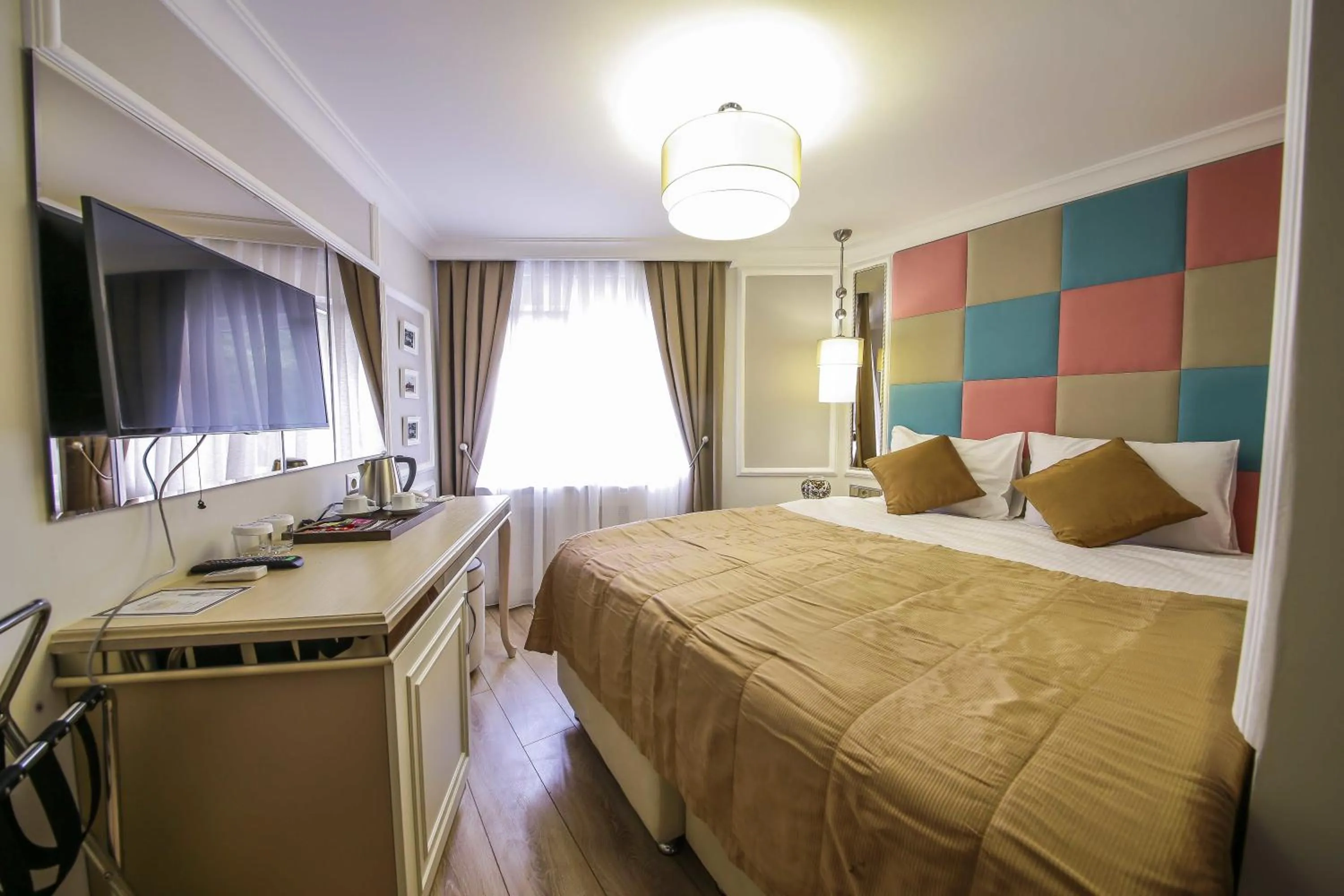 Decorative detail, Bed in The Constantine Hotel