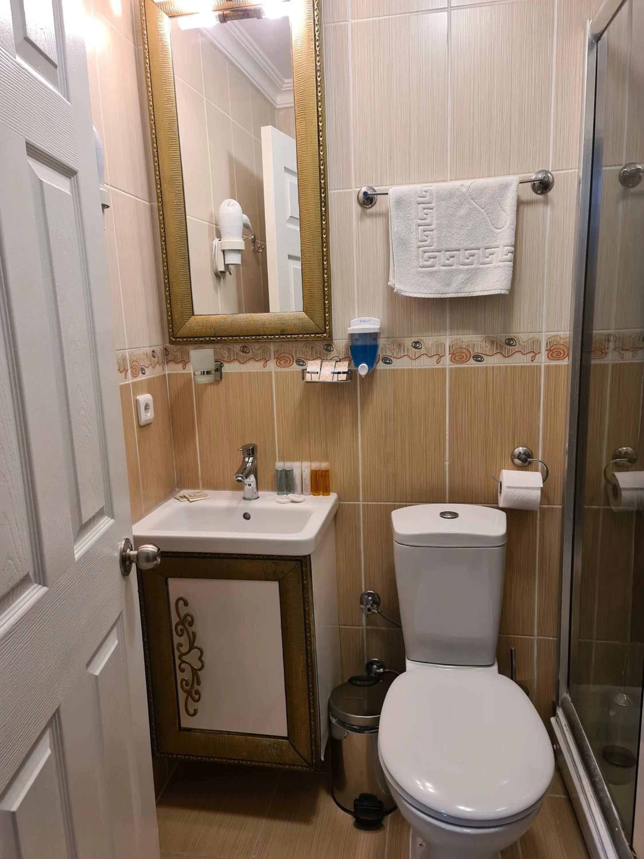 Shower in Oceans 7 Hotel