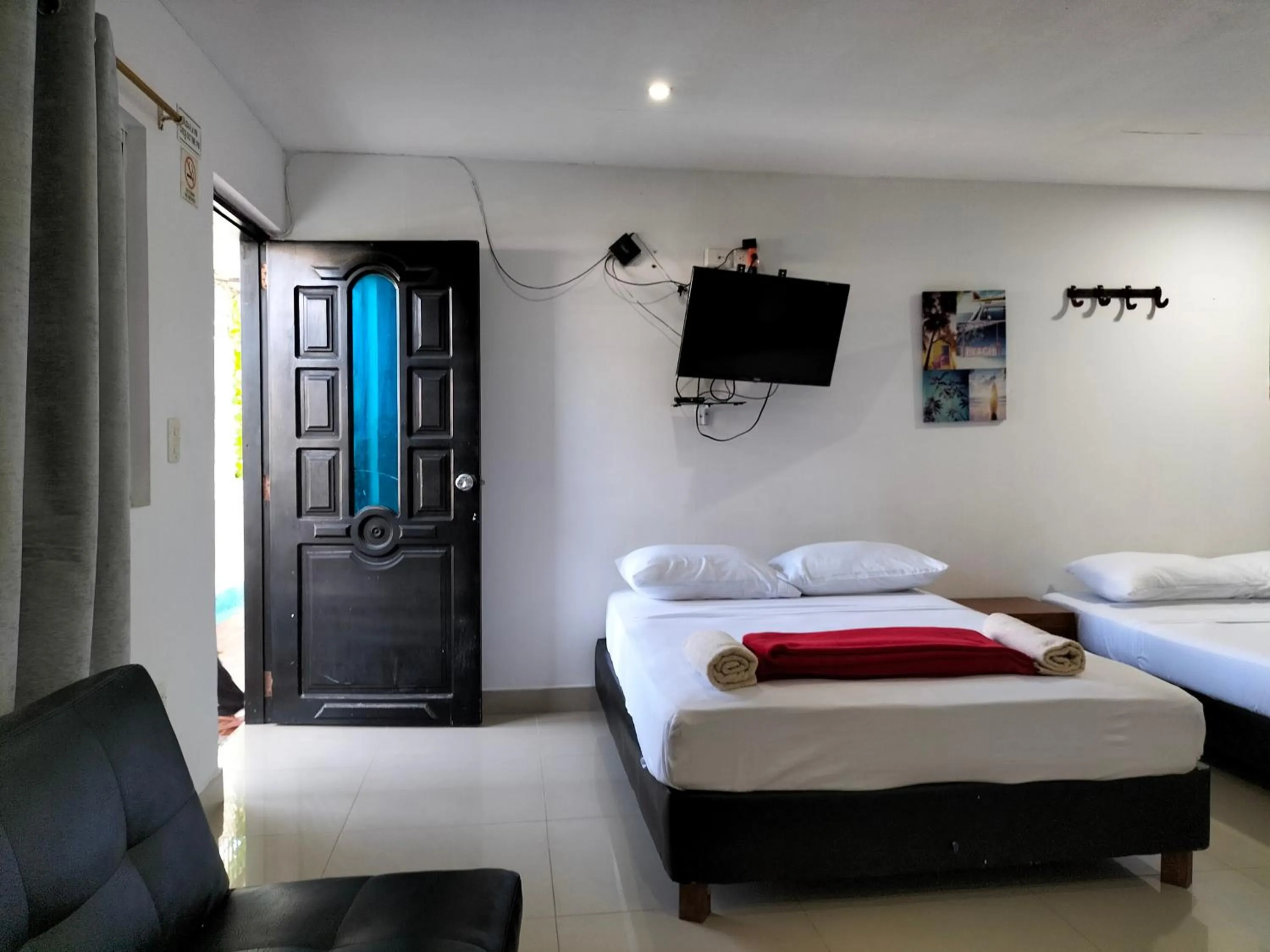 Bed in Posada Miss Joyce House