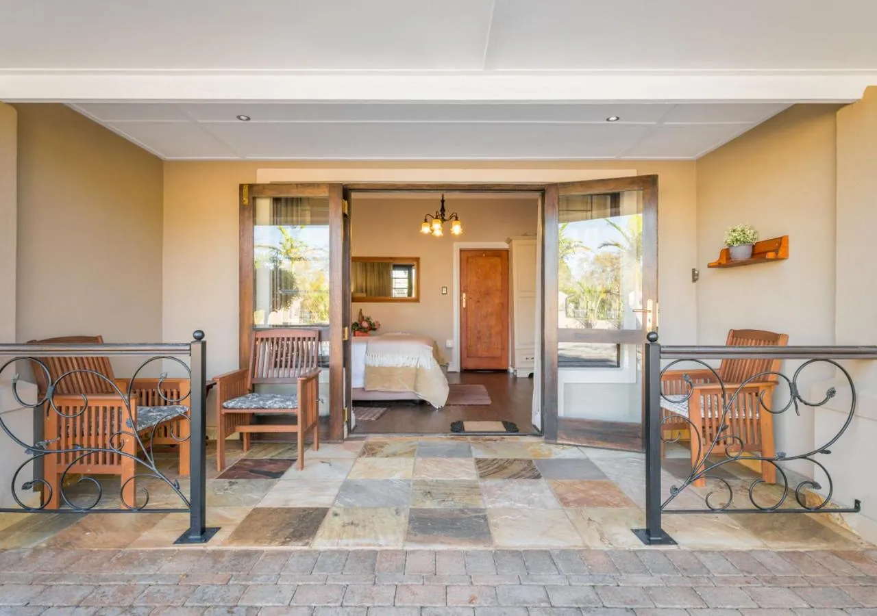 Patio, Bed in Caledon 23 Guest House