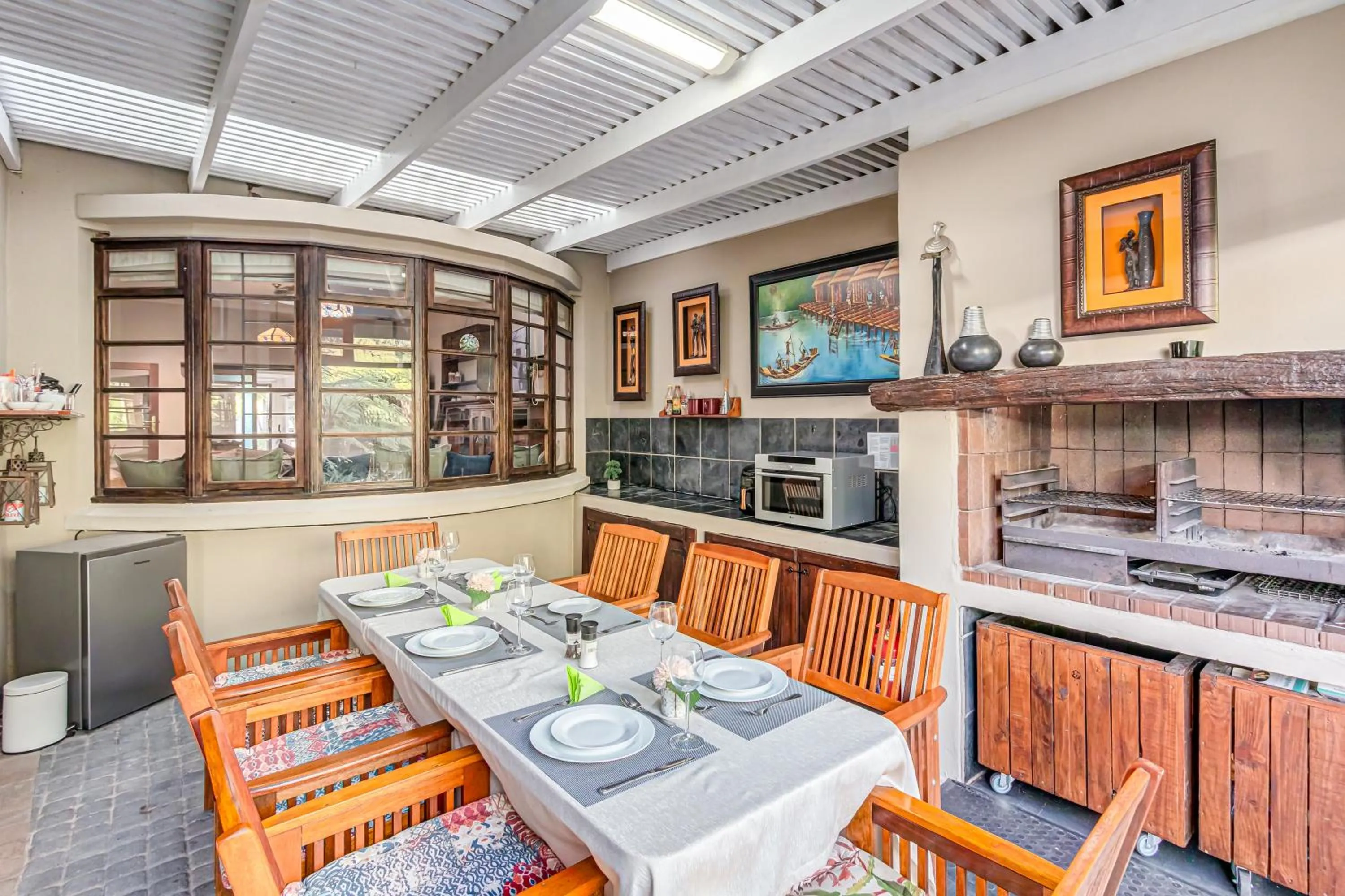 BBQ facilities in Caledon 23 Guest House