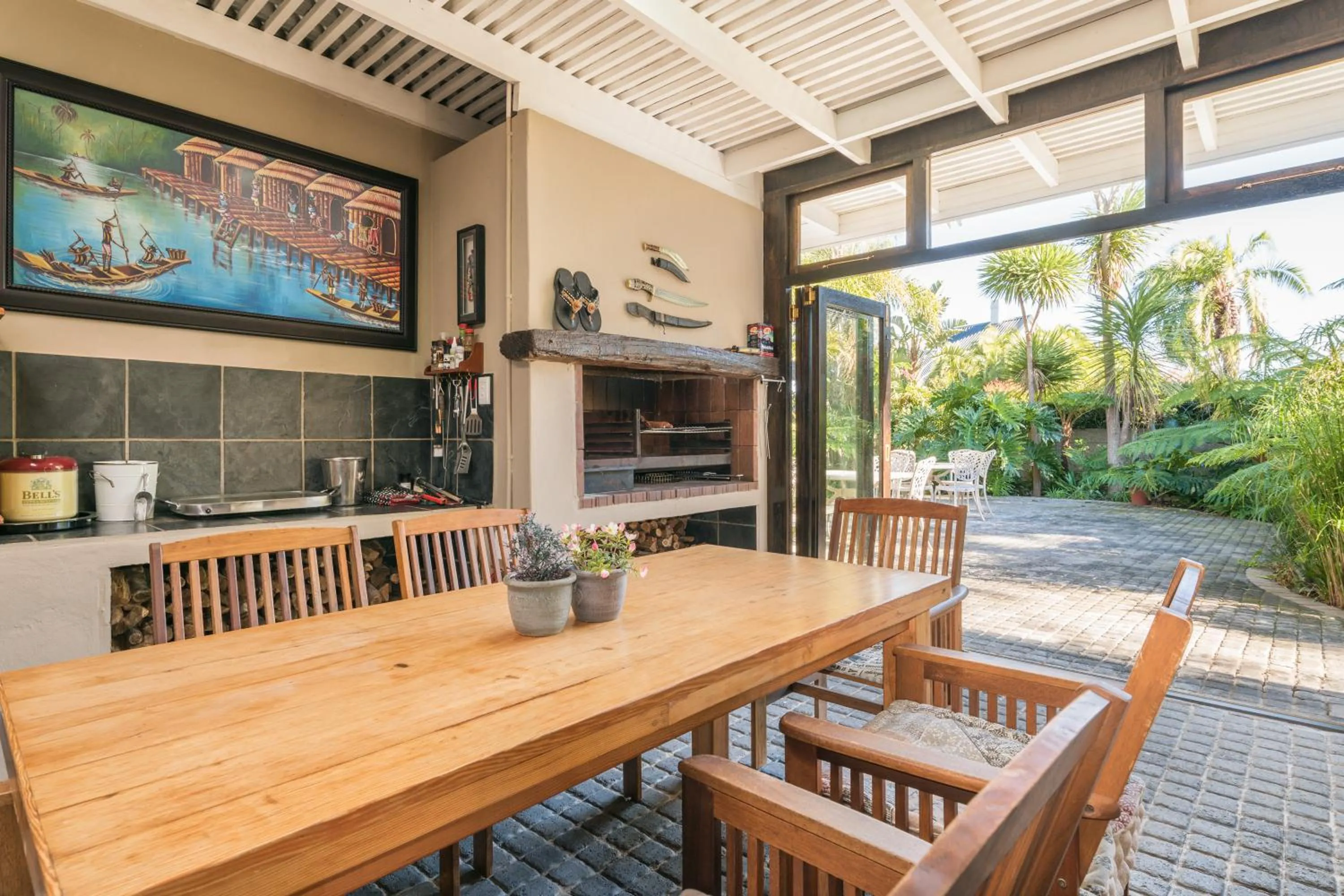 BBQ facilities in Caledon 23 Guest House