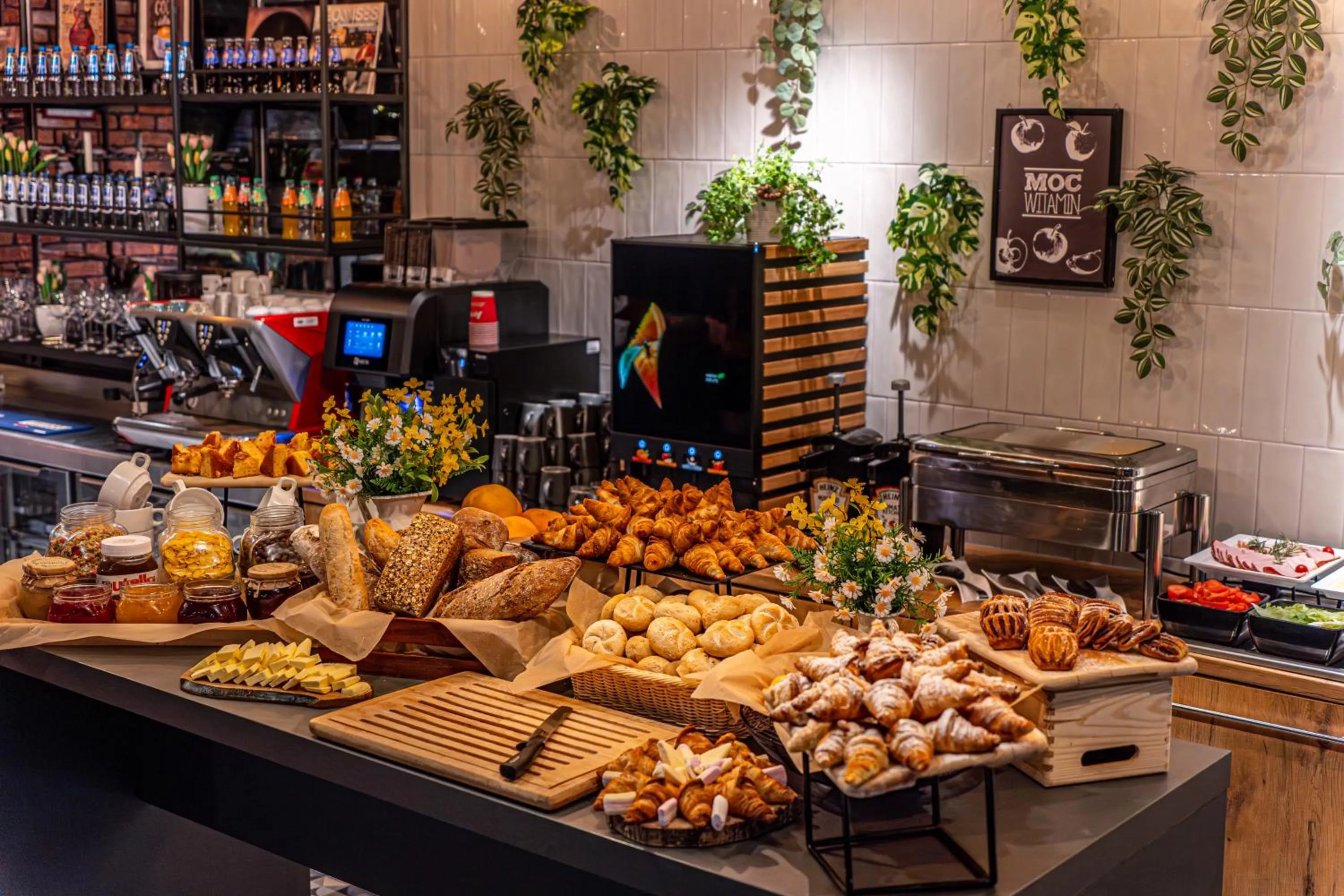 Buffet breakfast in Ibis Szczecin Centrum