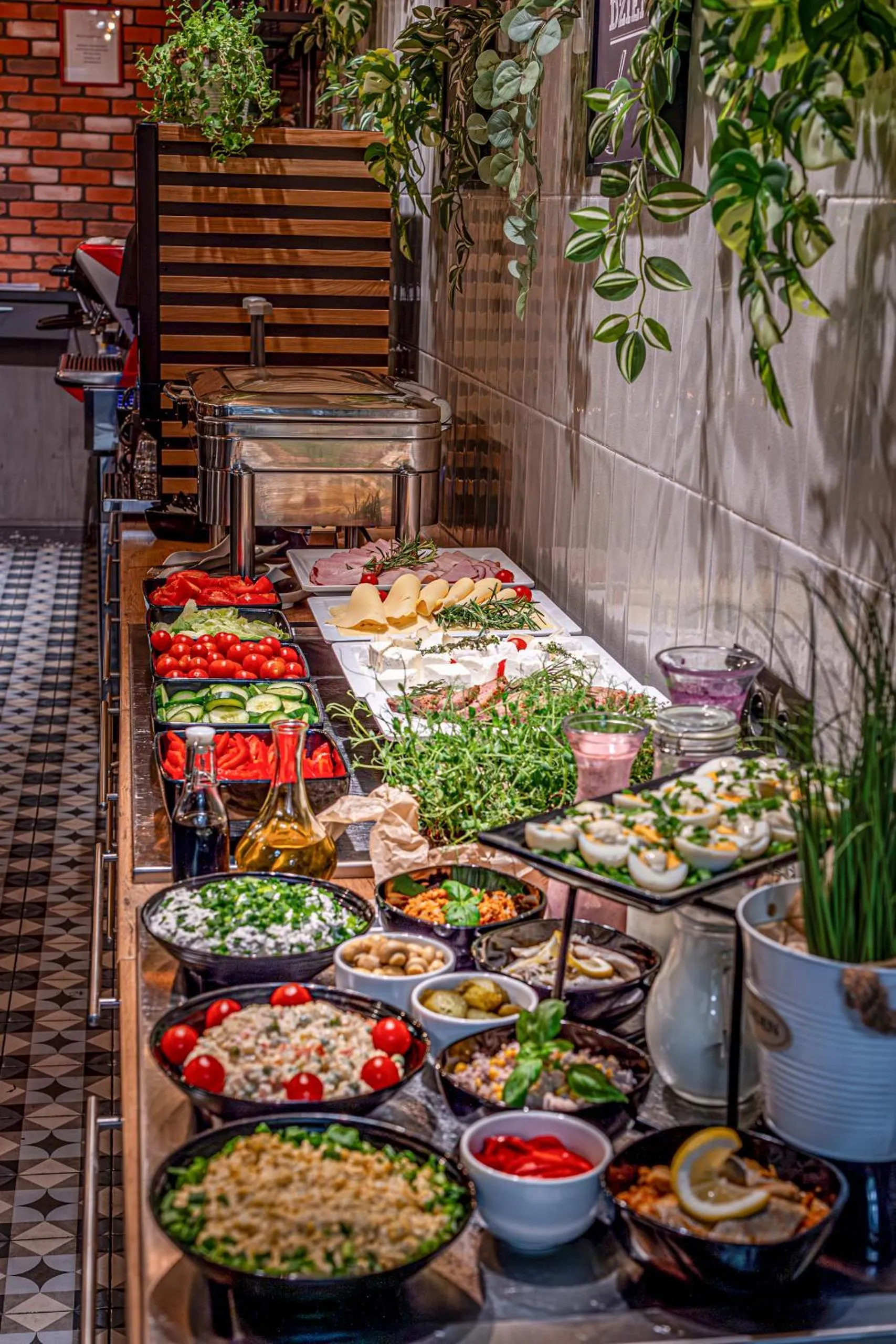 Buffet breakfast in Ibis Szczecin Centrum
