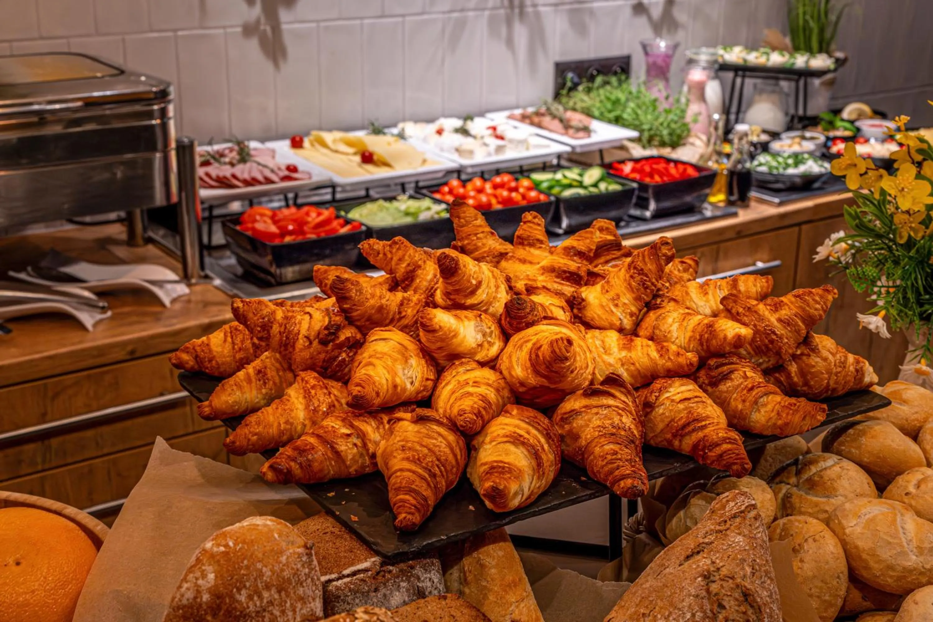 Buffet breakfast in Ibis Szczecin Centrum