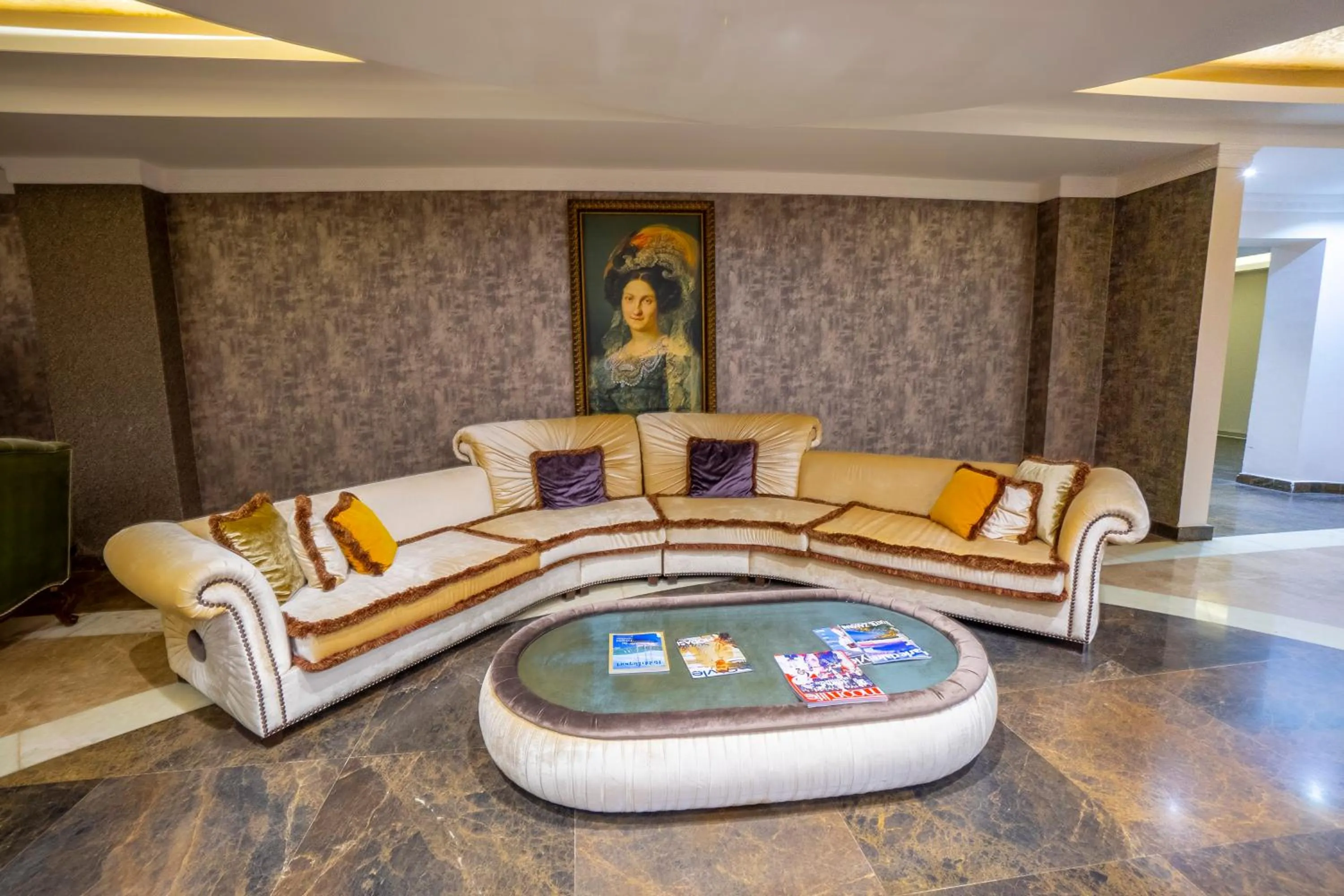 Lobby or reception in Azka Hotel