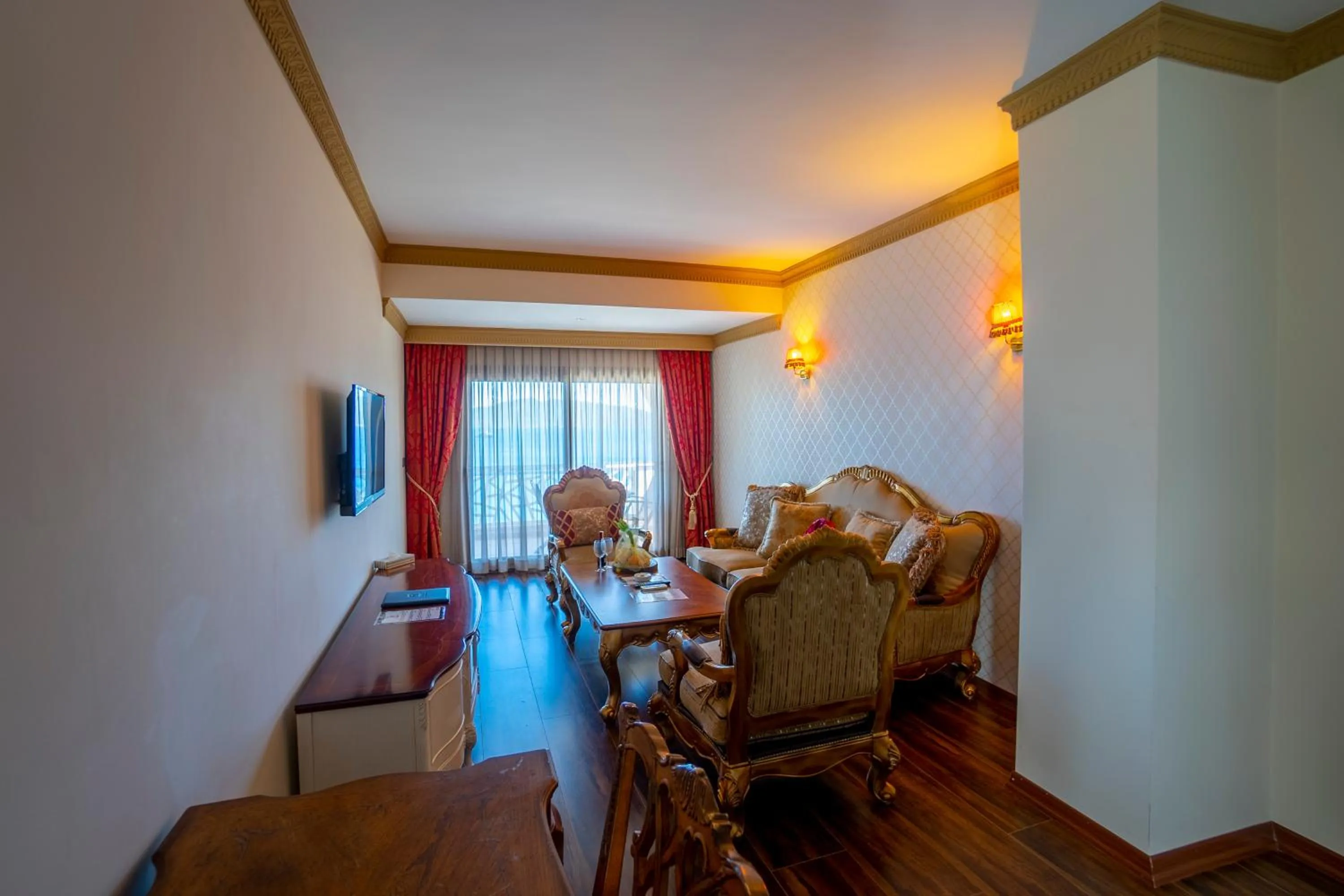 Living room in Azka Hotel