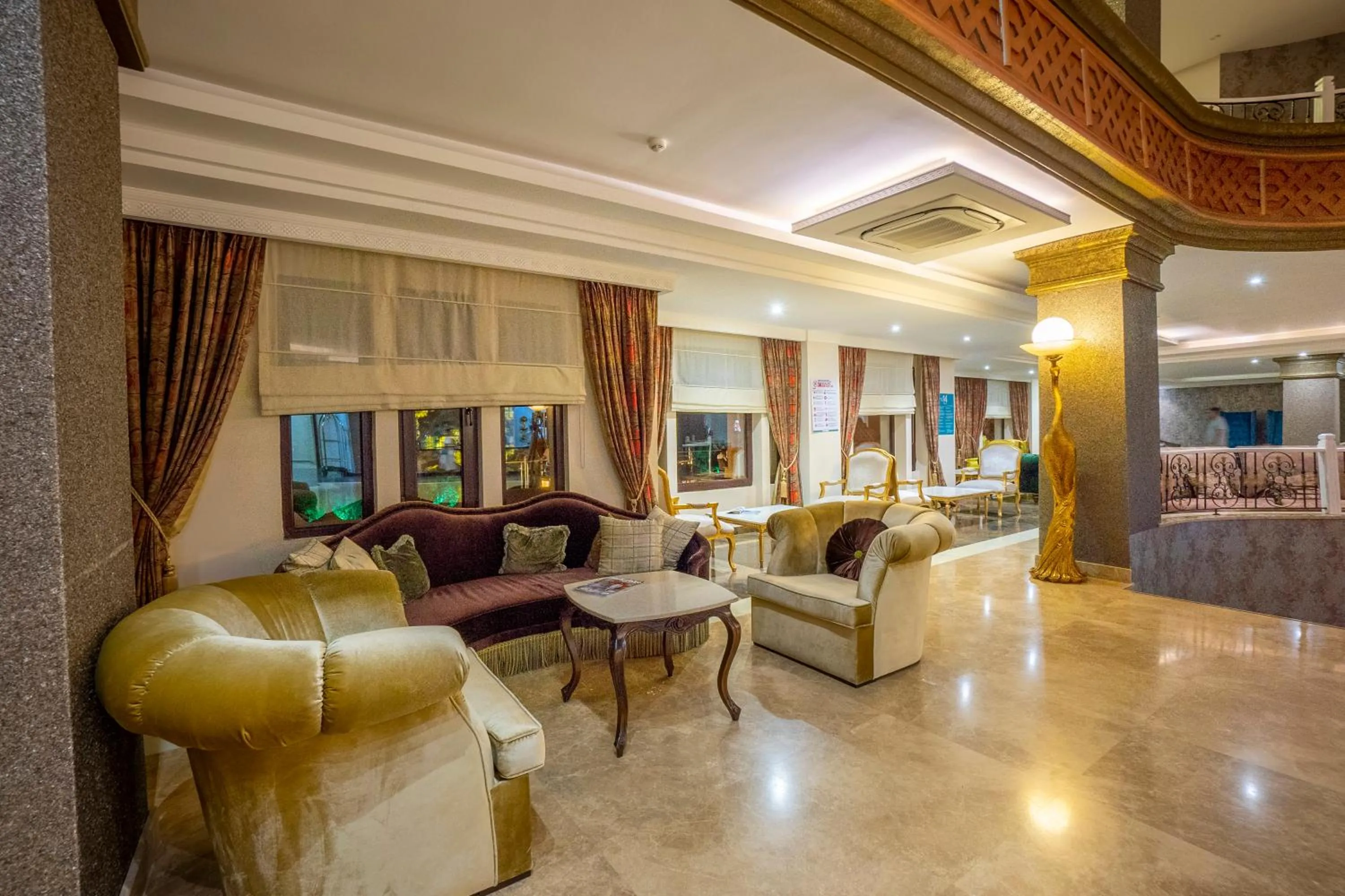 Lobby or reception in Azka Hotel