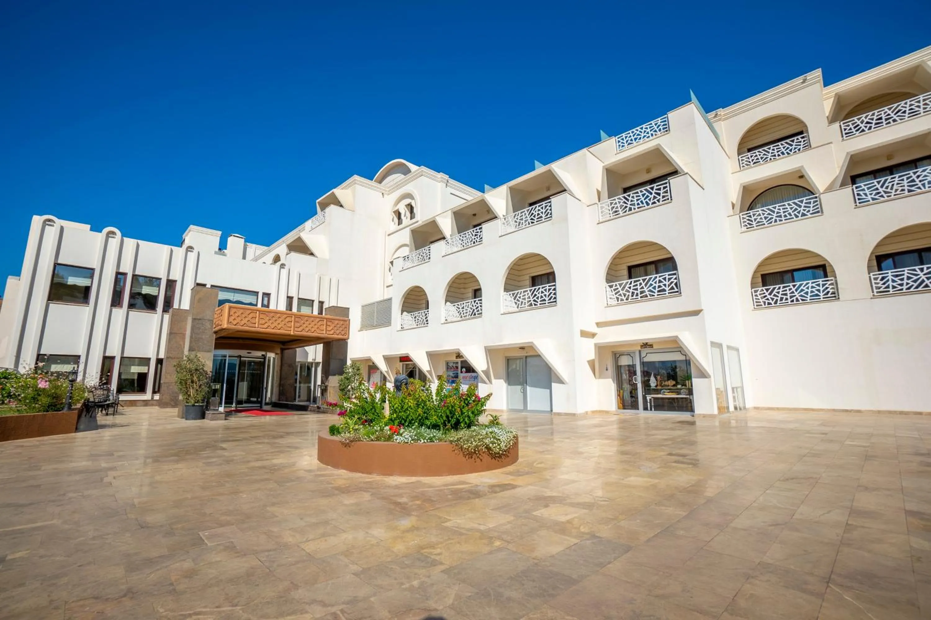 Property building in Azka Hotel