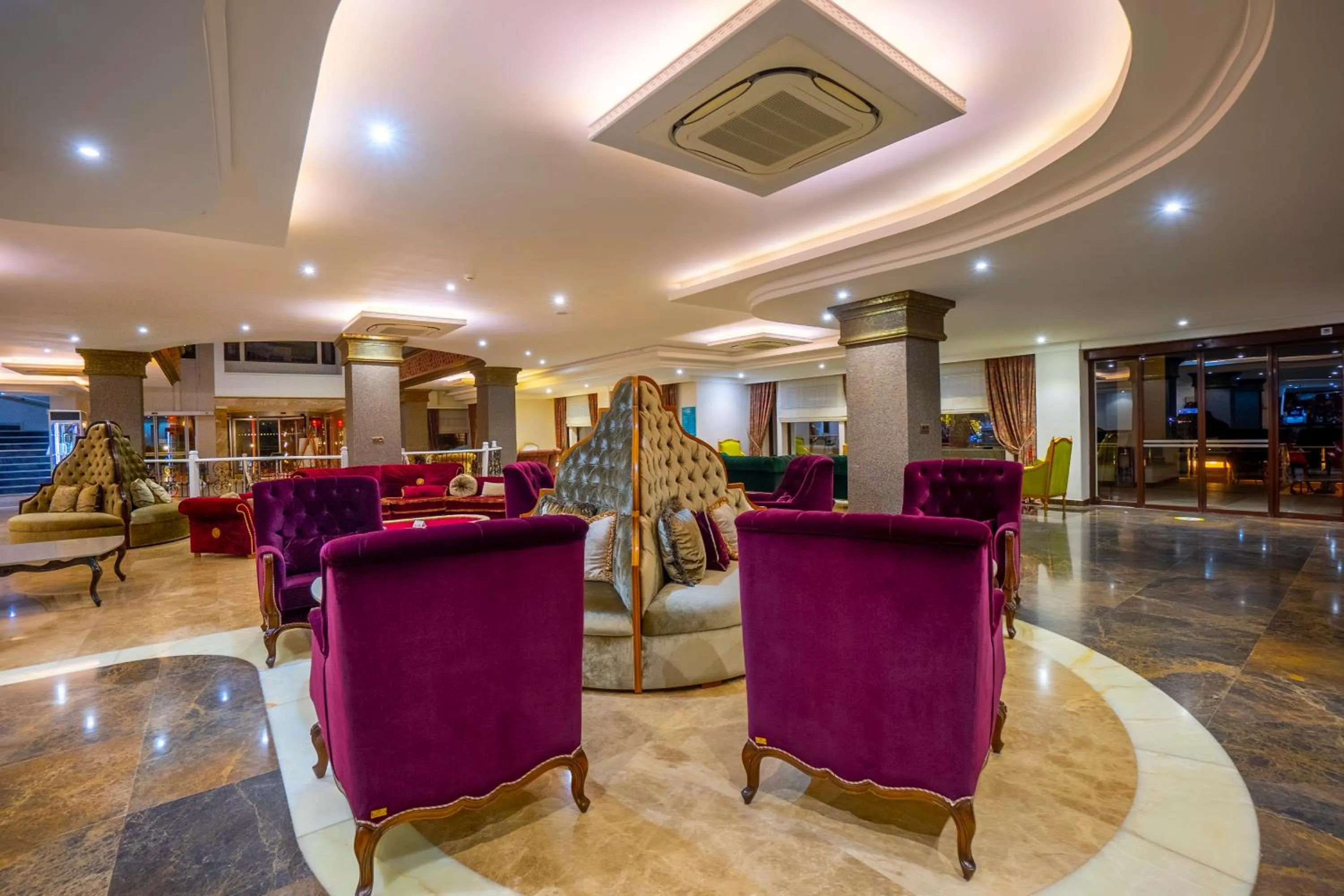 Lobby or reception in Azka Hotel