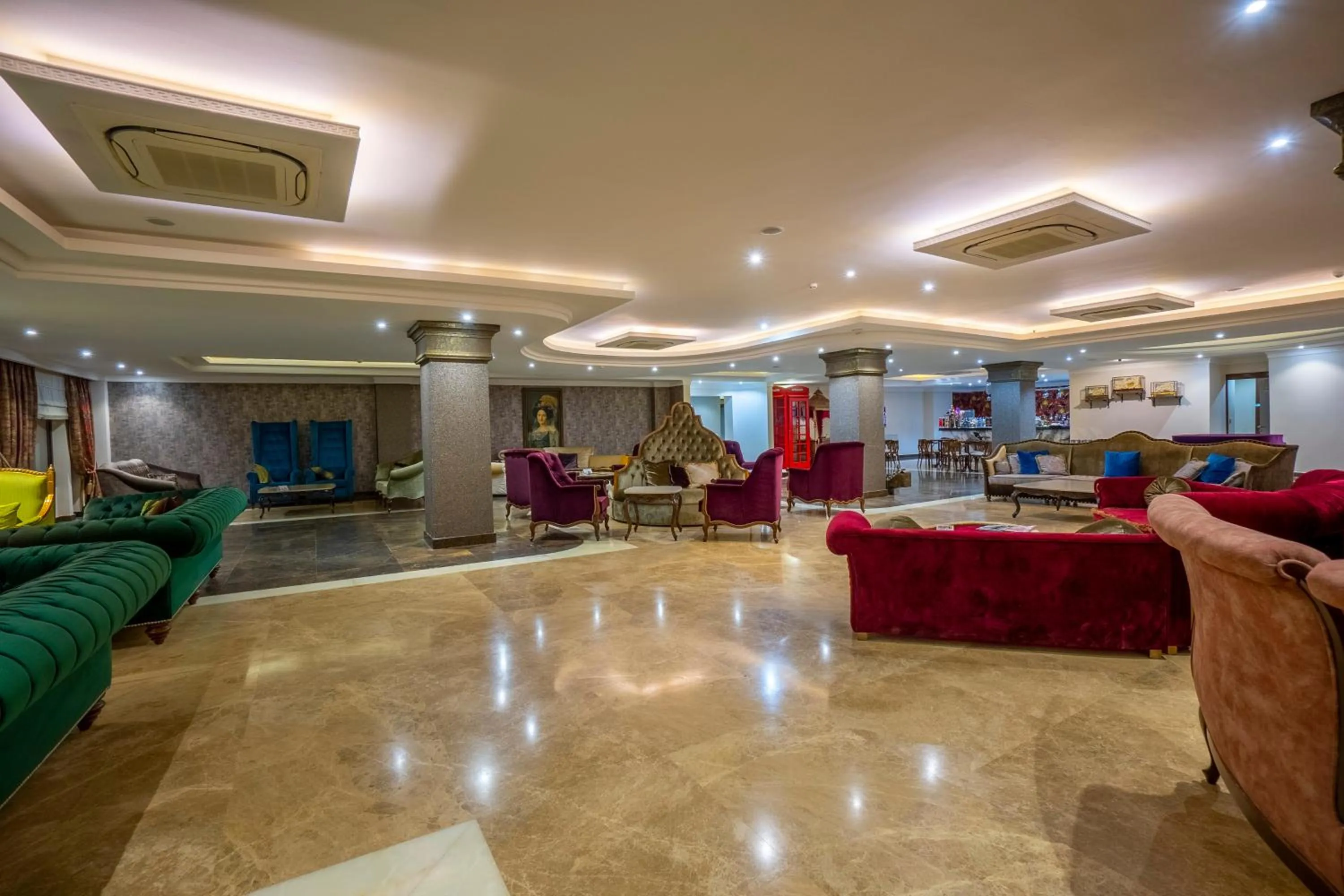 Lobby or reception in Azka Hotel