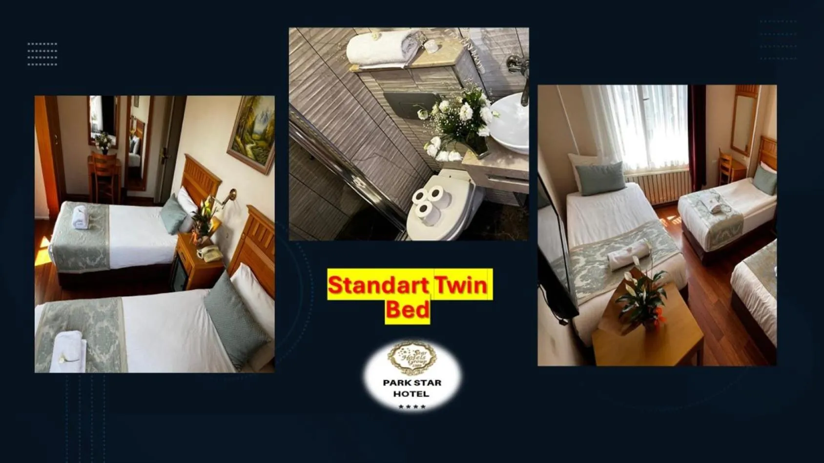 Bed in Park Star Hotel Taksim