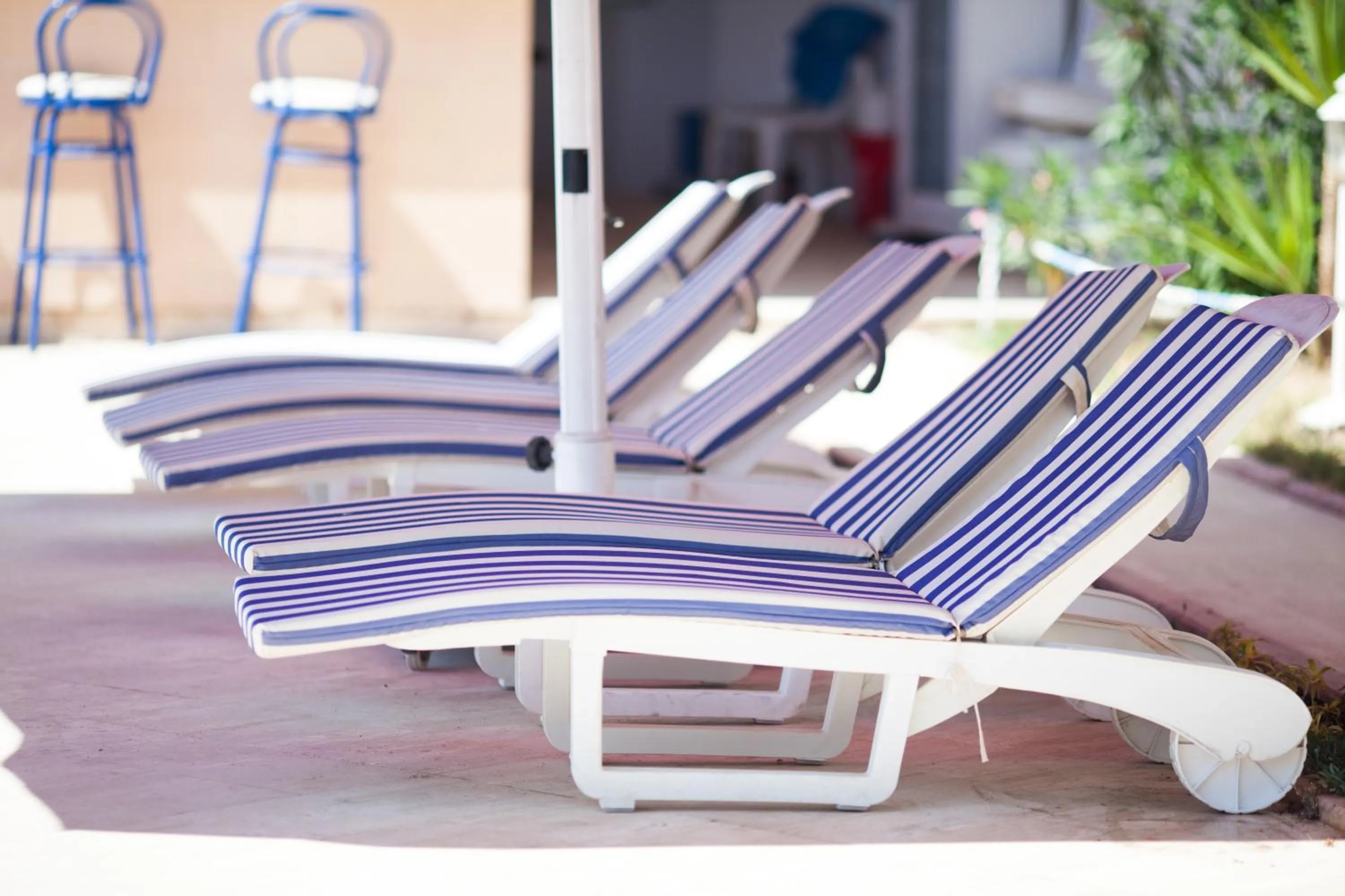 Patio in One More Day Hotel