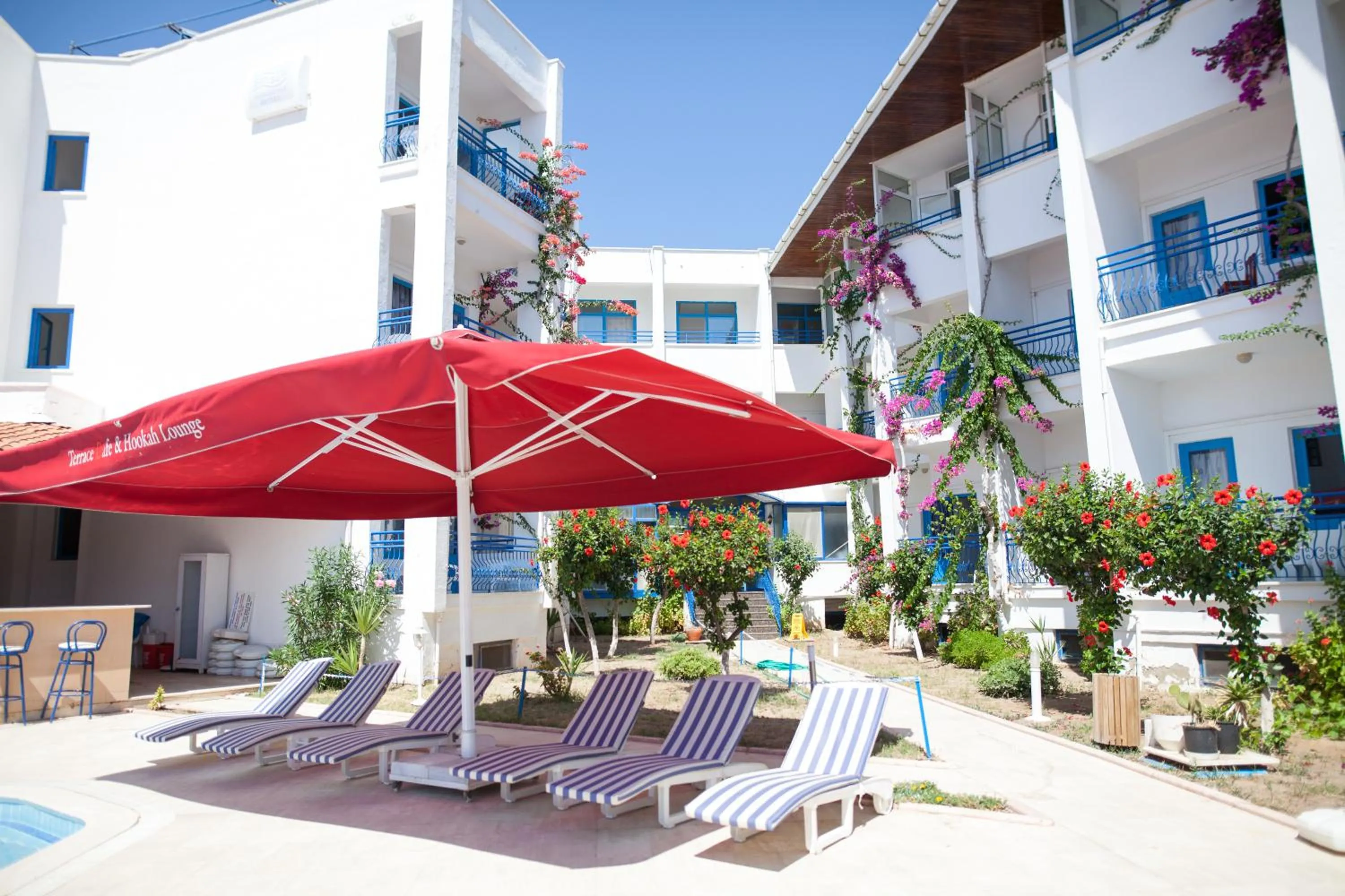 Garden view in One More Day Hotel