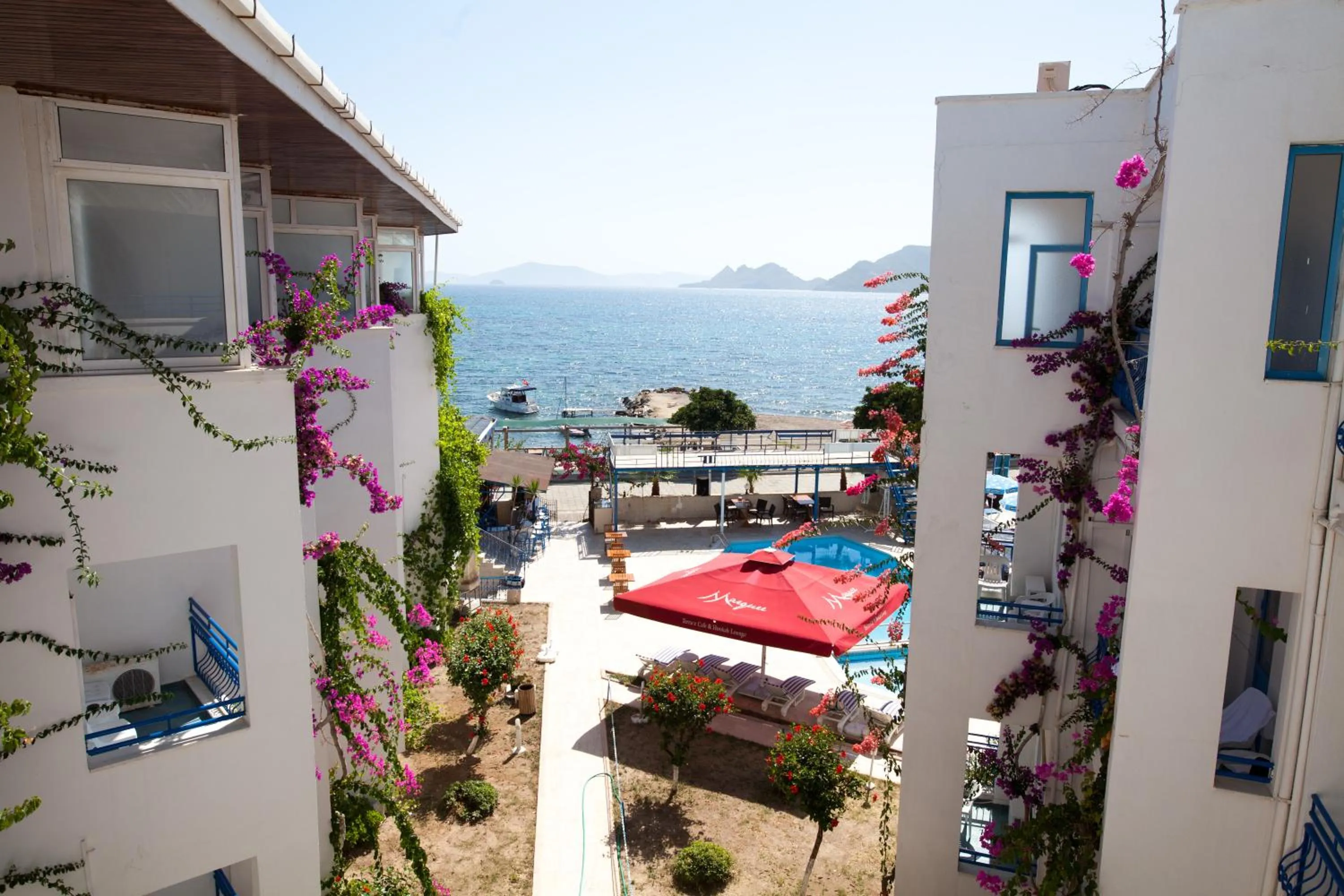 Garden view in One More Day Hotel