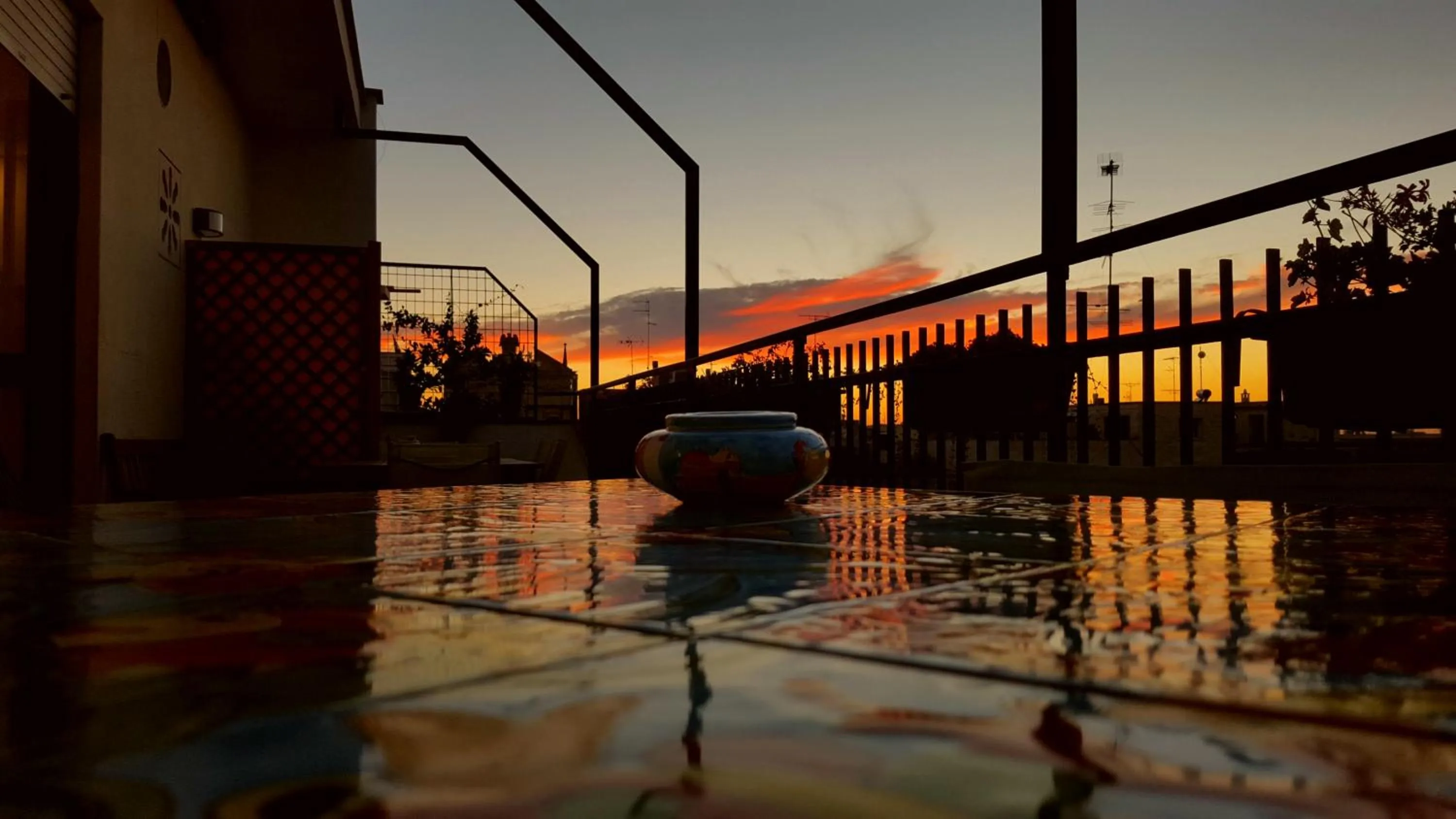 Balcony/Terrace in Attico Barocco