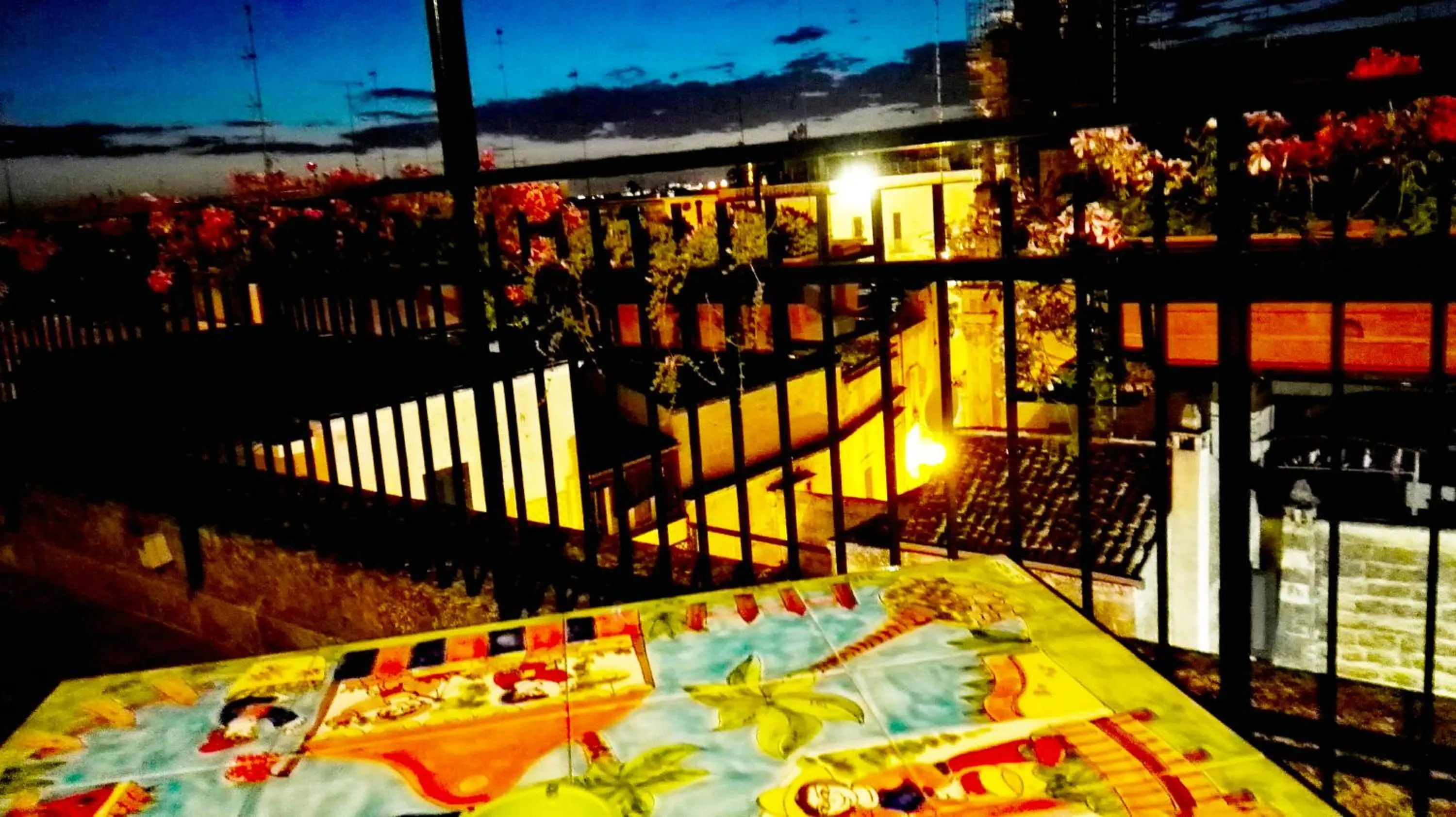 Night, Bed in Attico Barocco