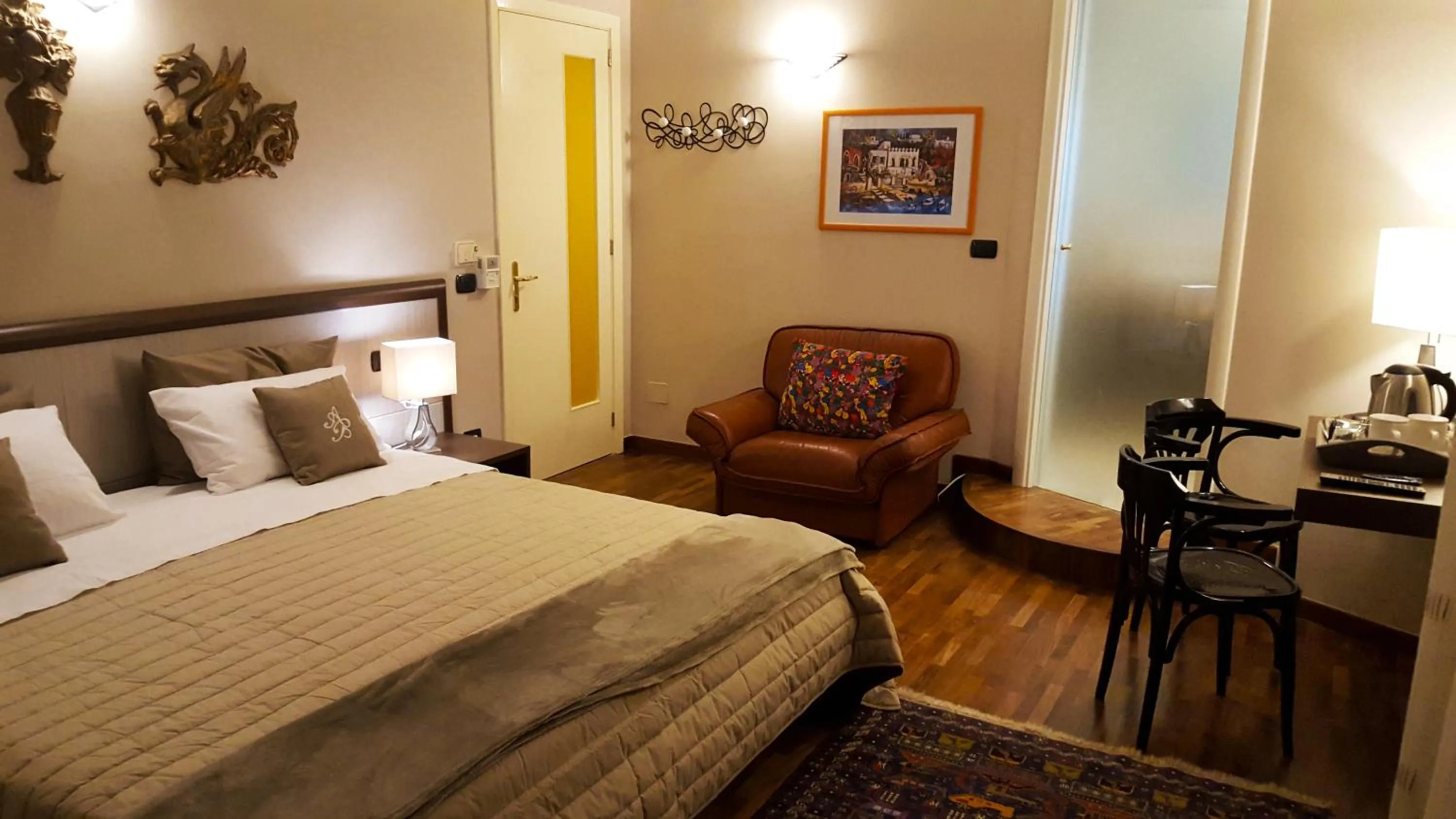 Bed in Attico Barocco