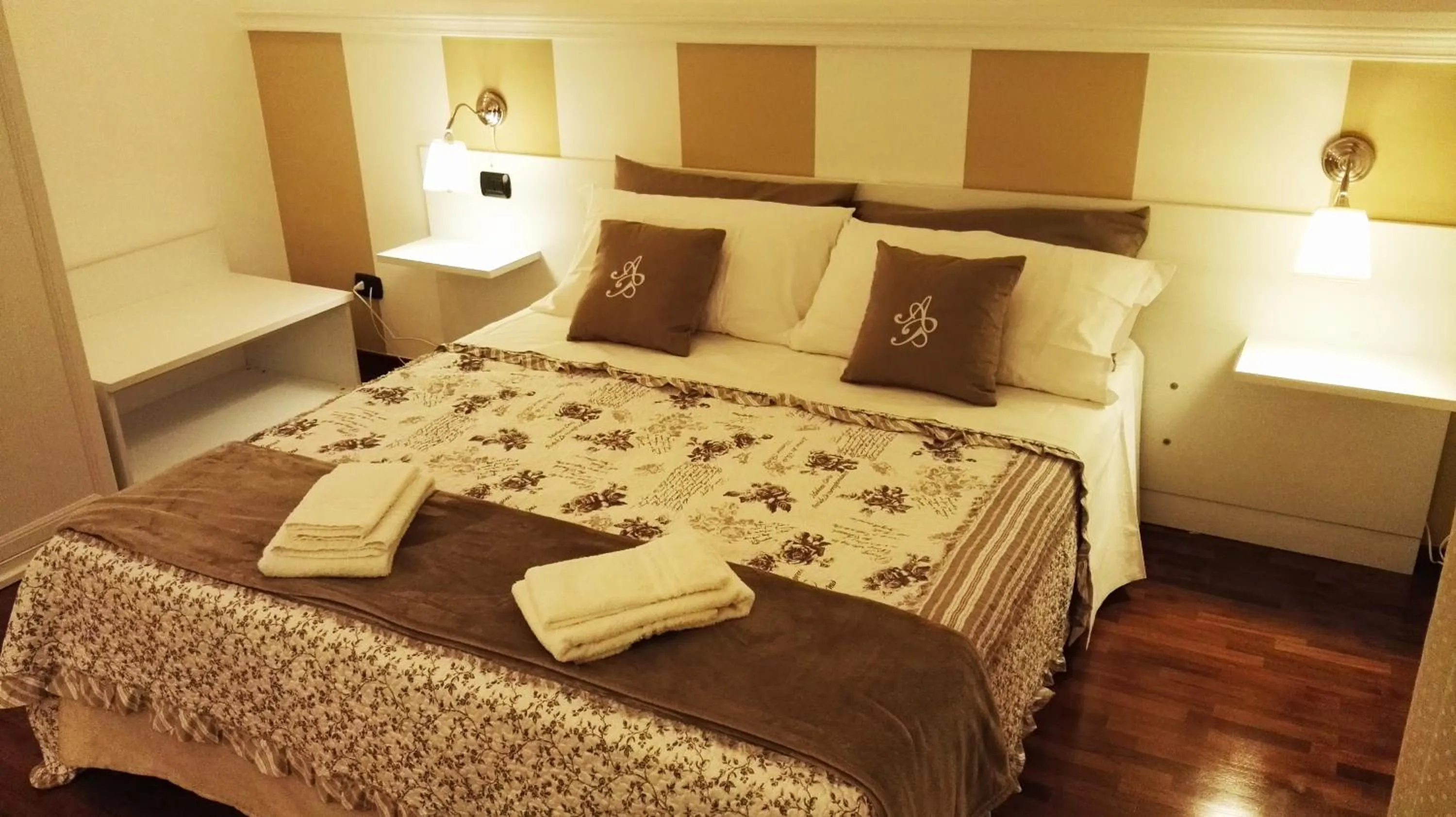 Bed in Attico Barocco