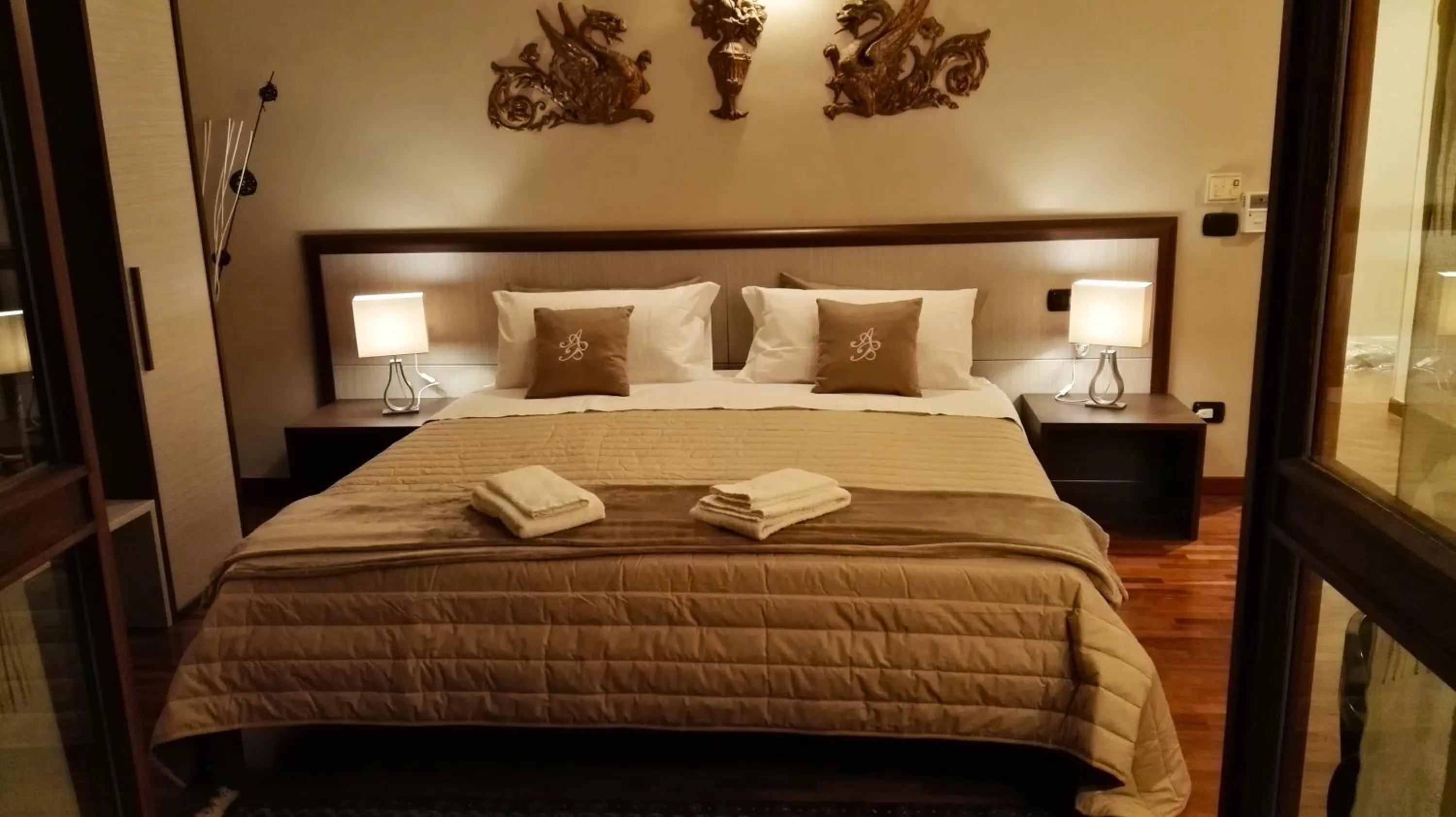 Bed in Attico Barocco