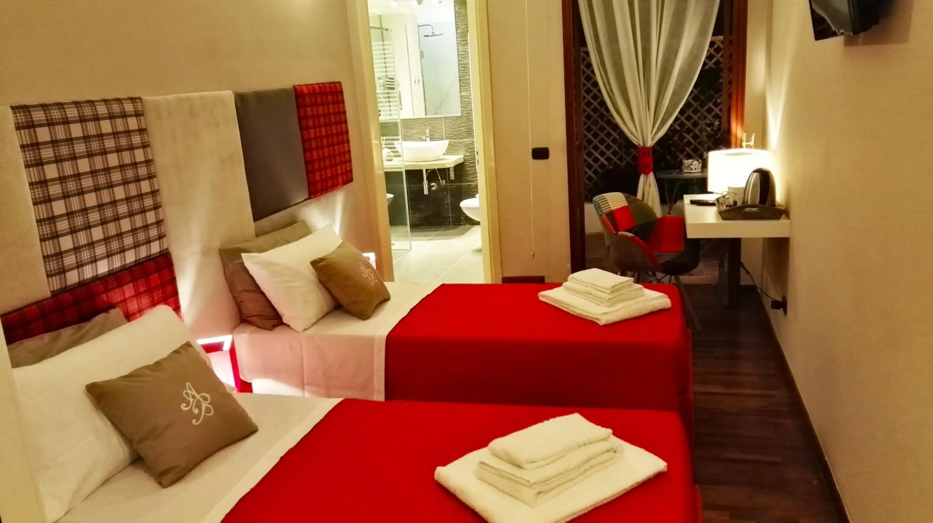 Bed in Attico Barocco