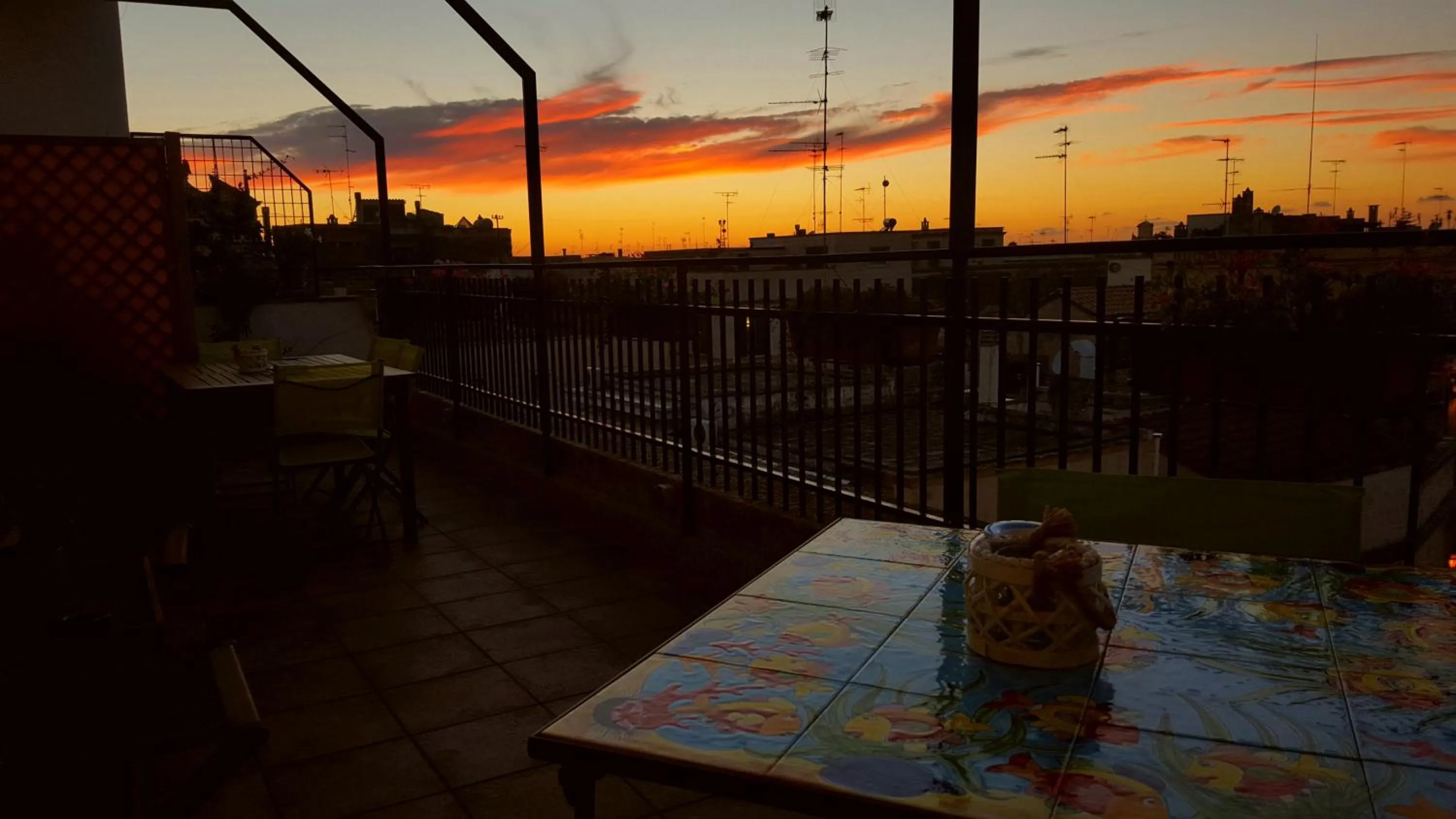 Balcony/Terrace in Attico Barocco