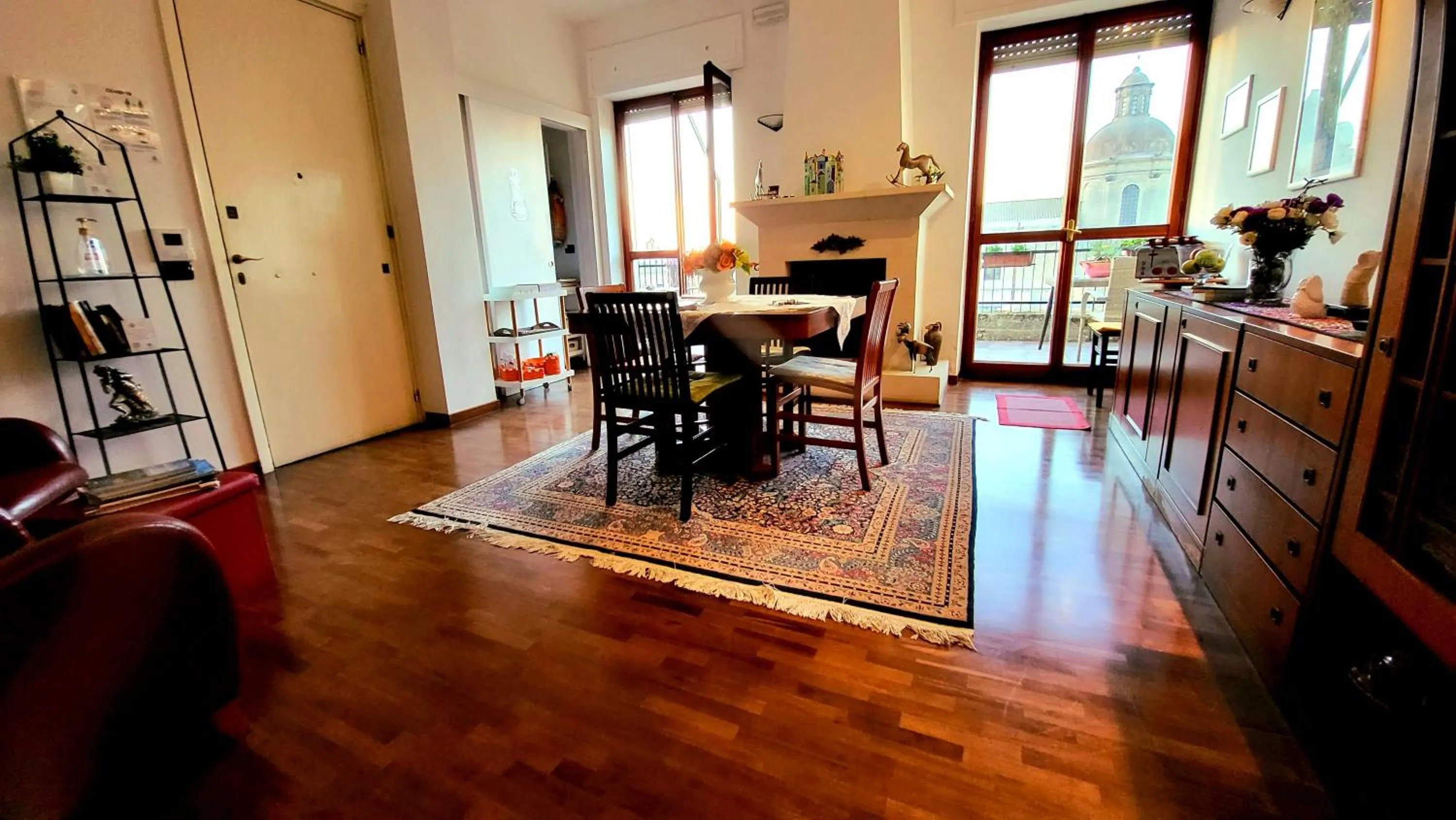 Living room in Attico Barocco