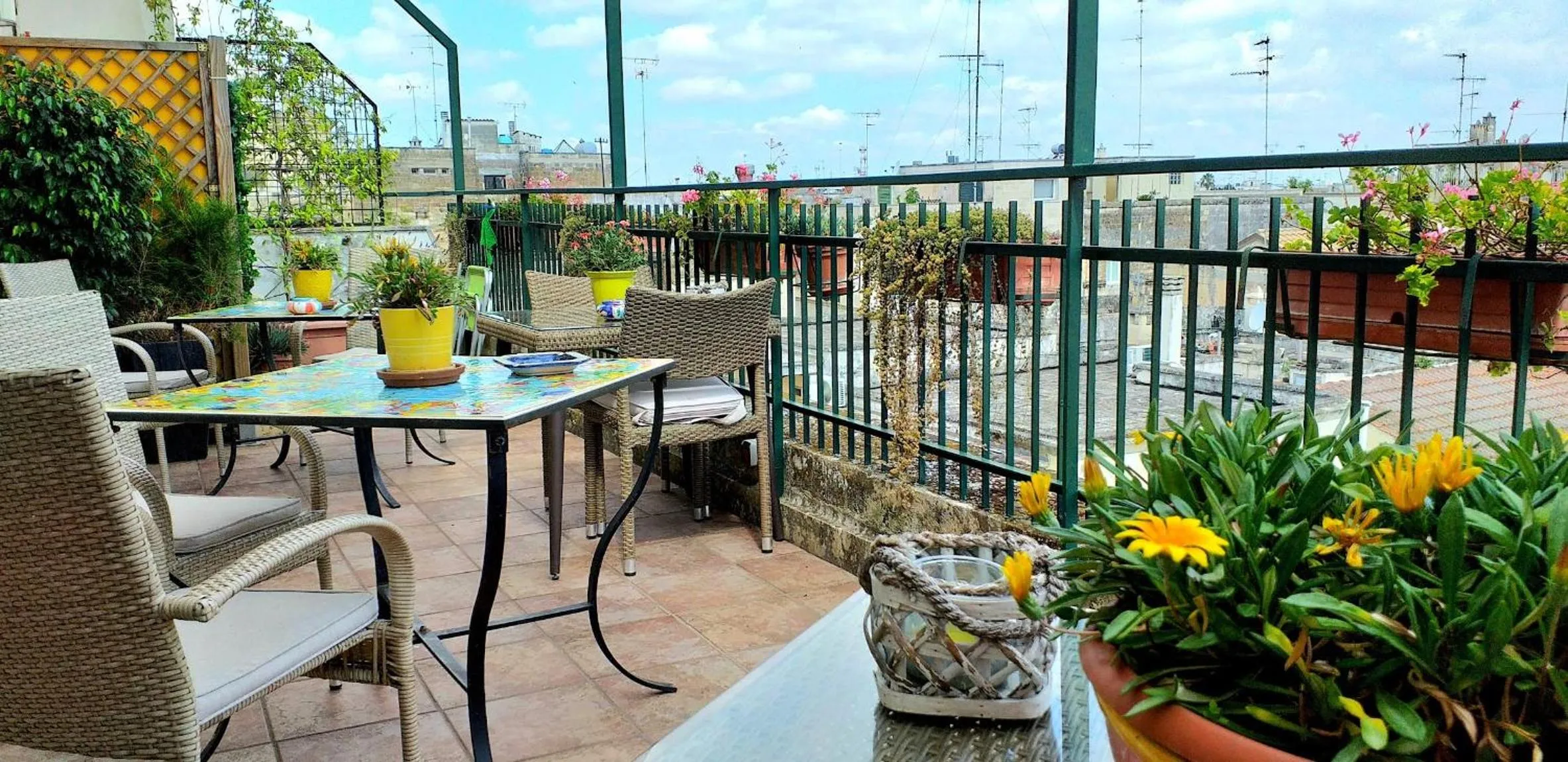 Balcony/Terrace in Attico Barocco