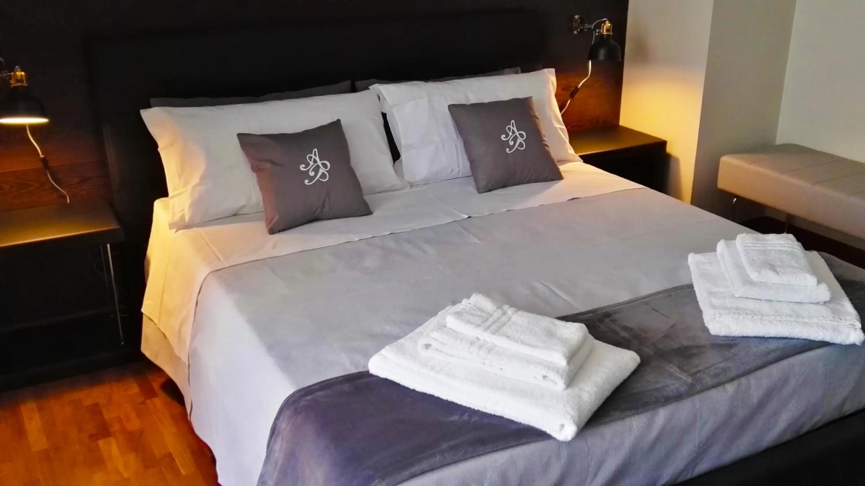 Bed in Attico Barocco