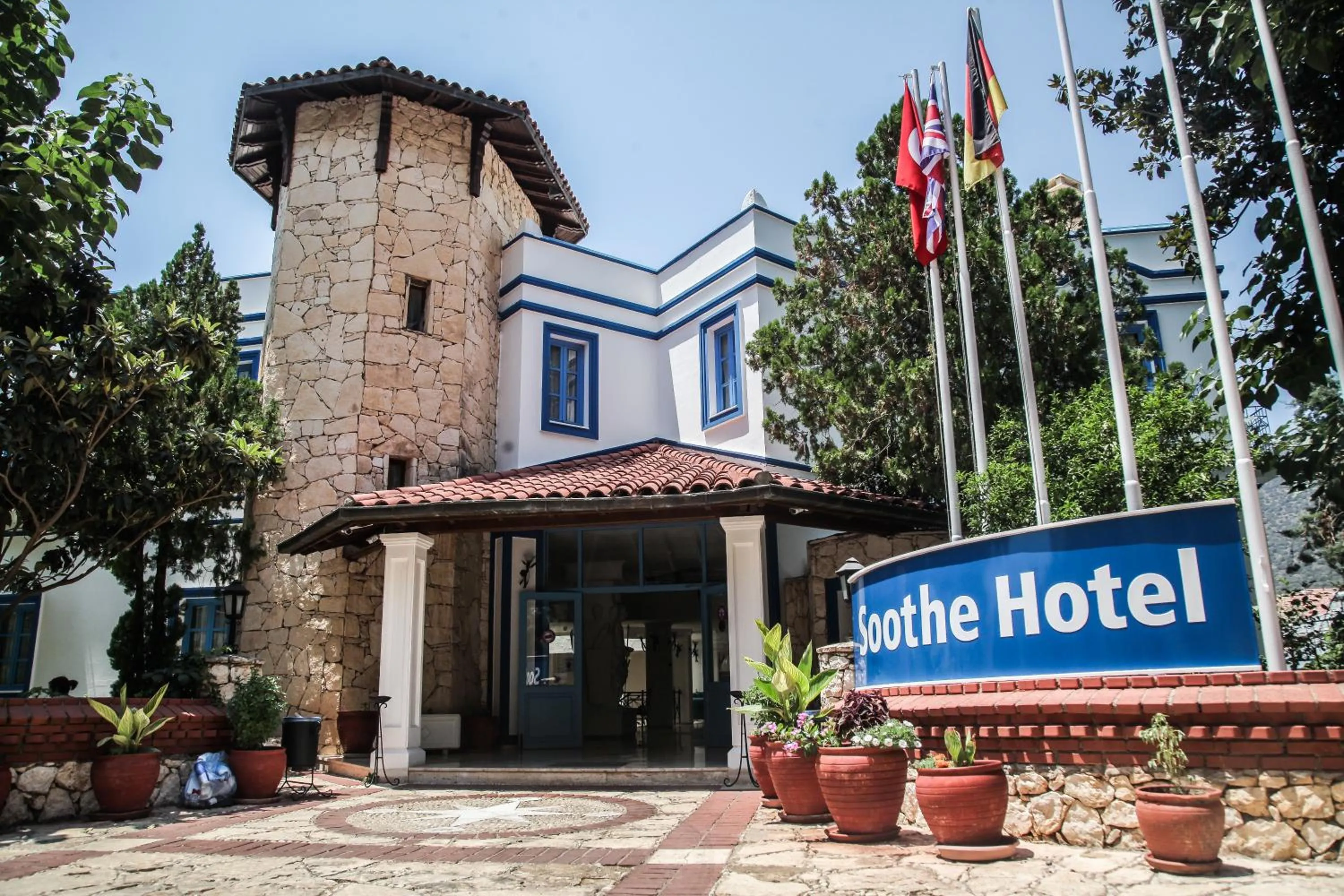 Facade/entrance in Soothe Hotel