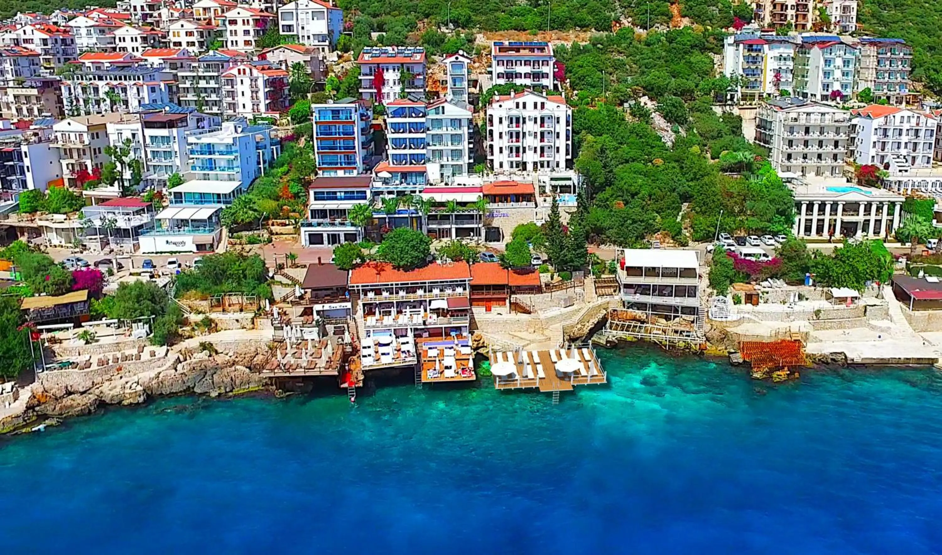 Bird's eye view in Medusa Hotel