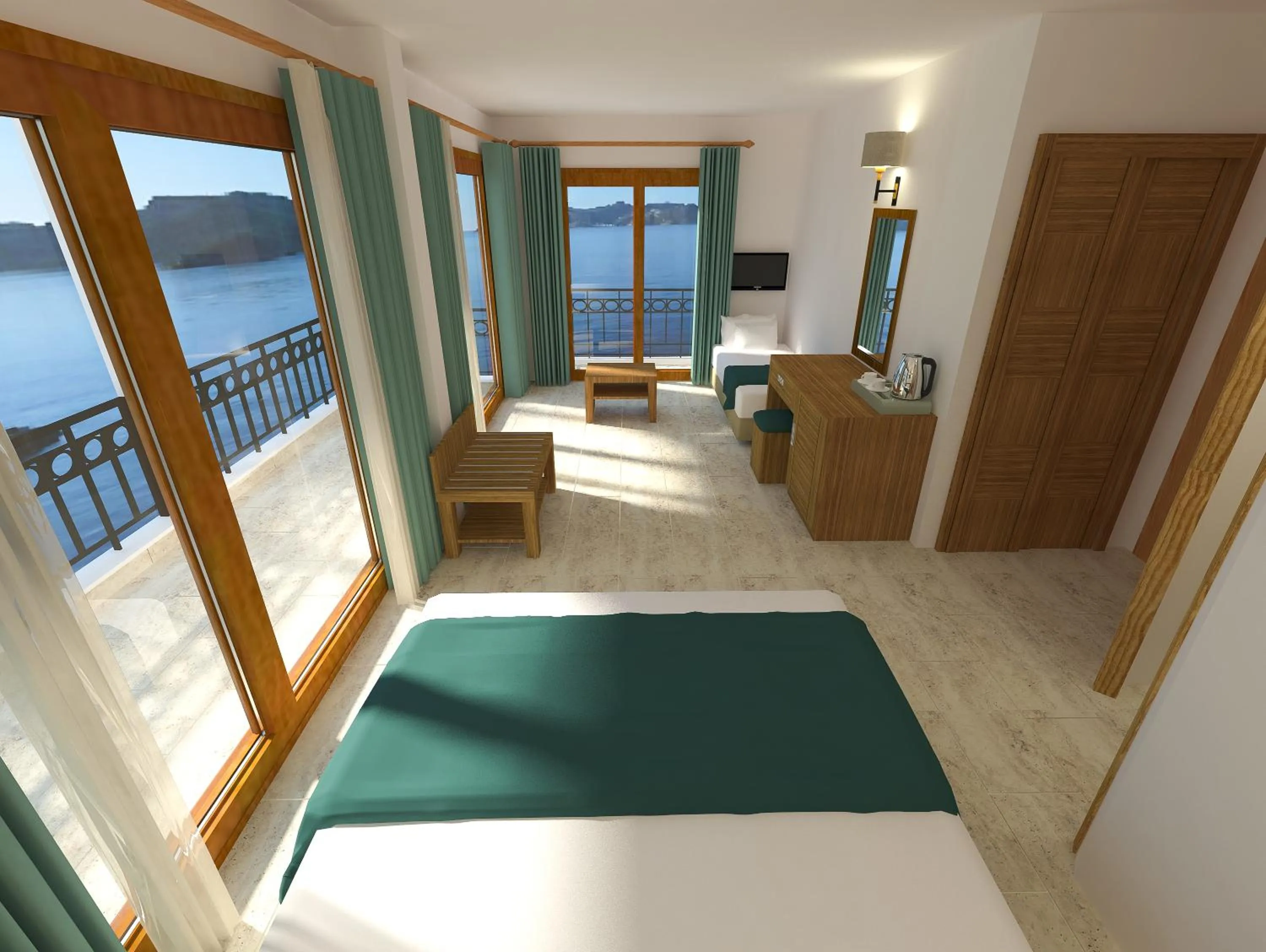 Photo of the whole room, Bed in Medusa Hotel