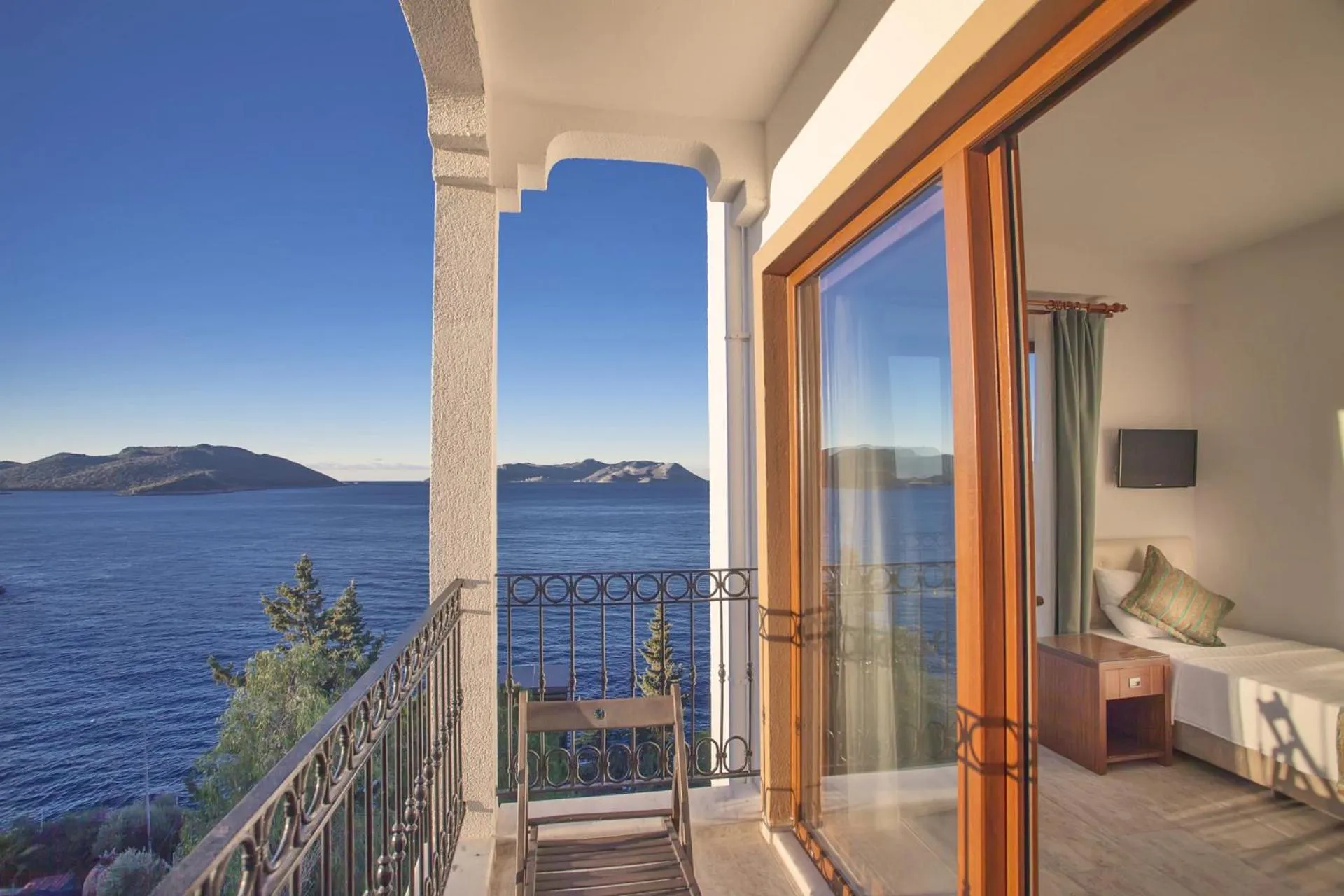 Balcony/Terrace in Medusa Hotel