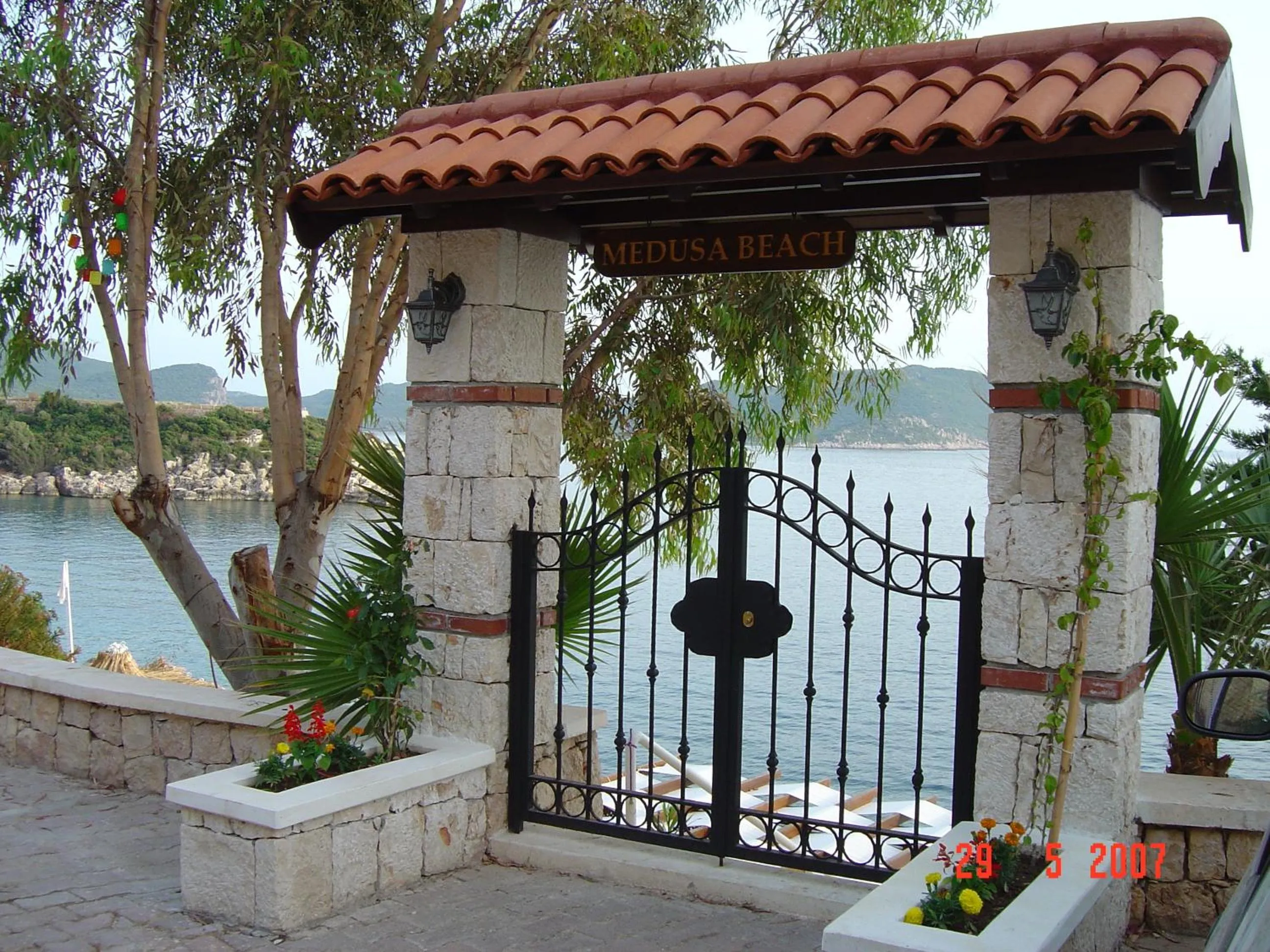 Garden in Medusa Hotel