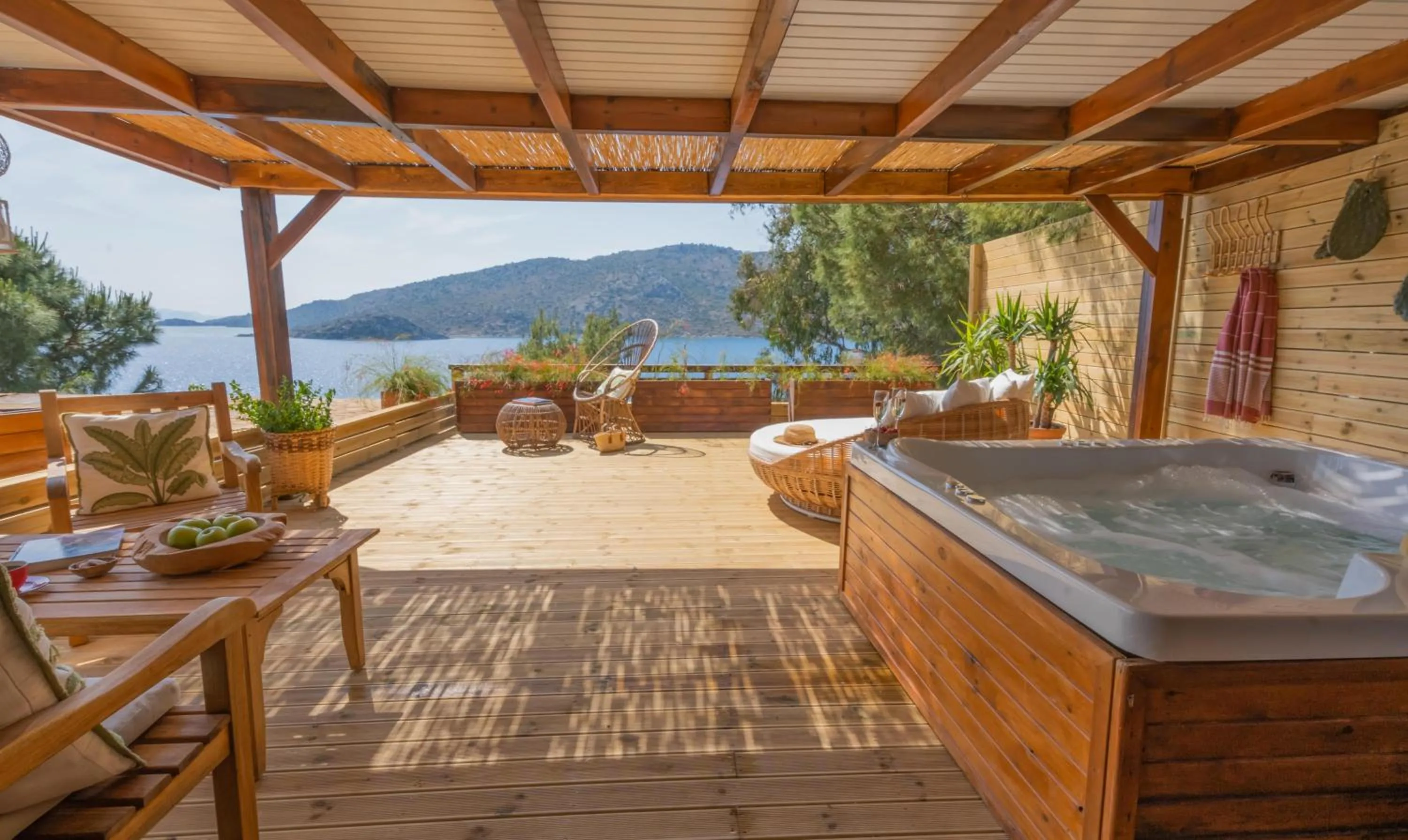 Balcony/Terrace in Karia Bel - Adult Only +12