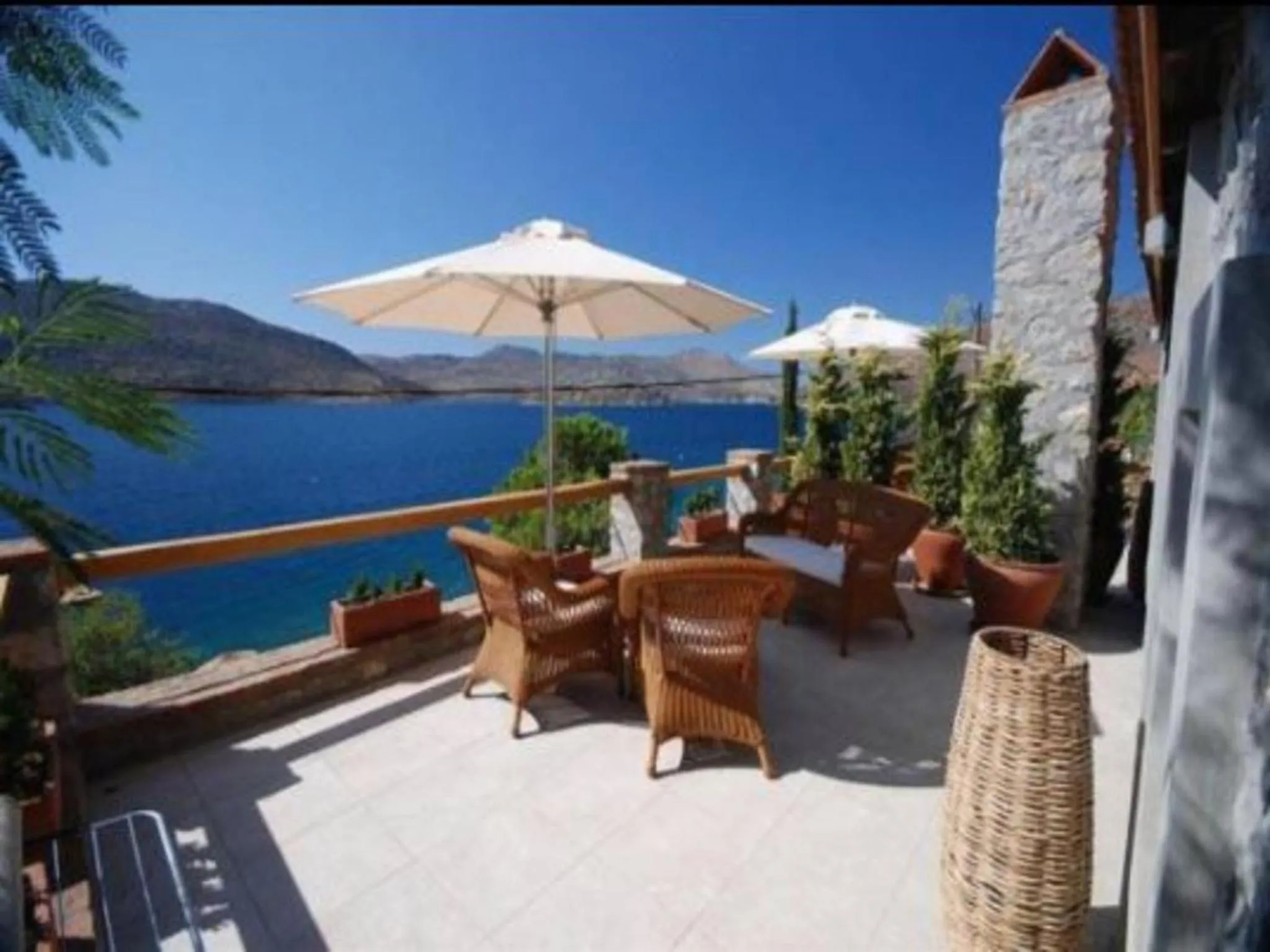 Balcony/Terrace in Karia Bel - Adult Only +12