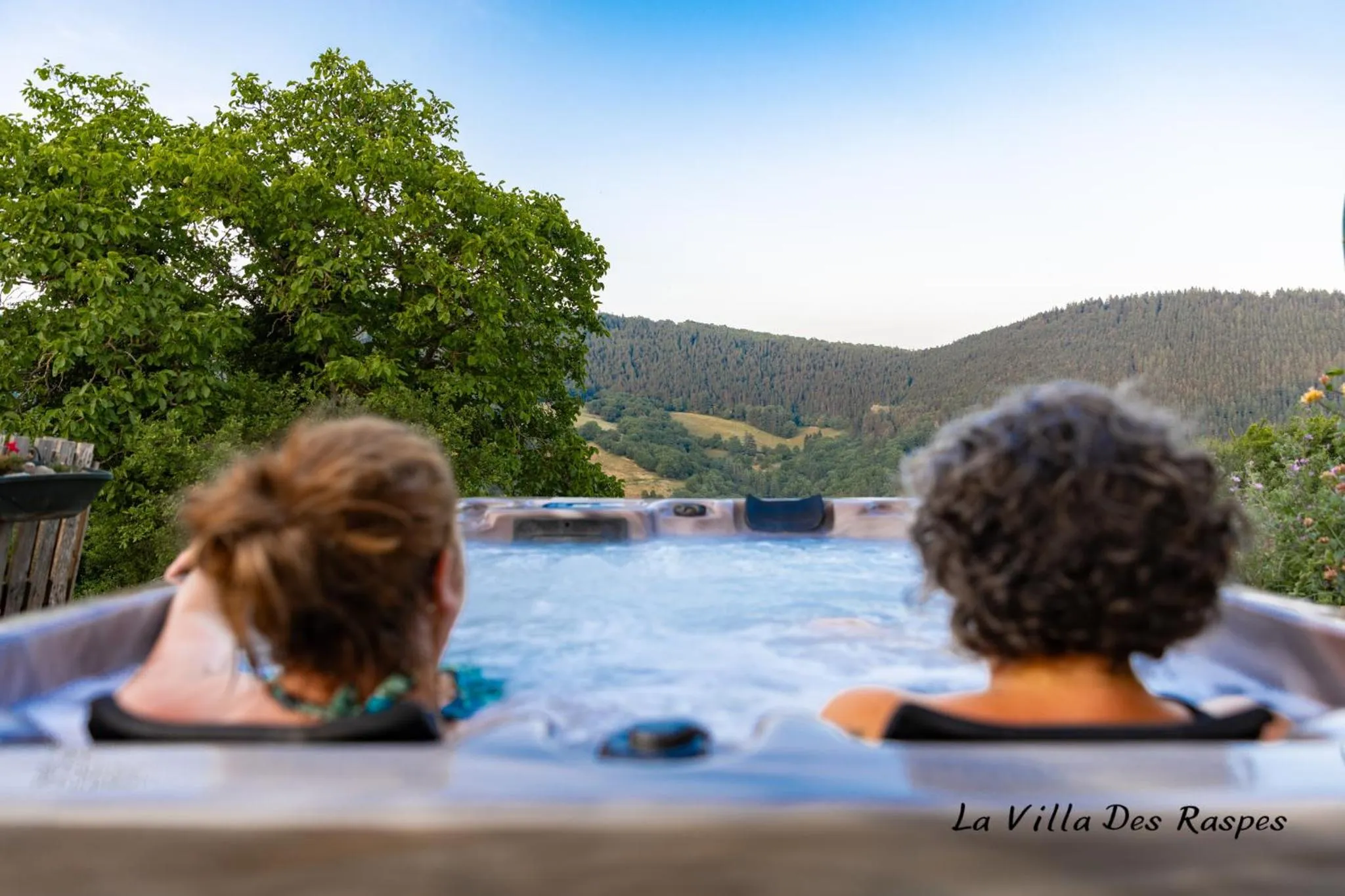 Bird's eye view in La Villa Des Raspes - Séjour Spa - Adult Only