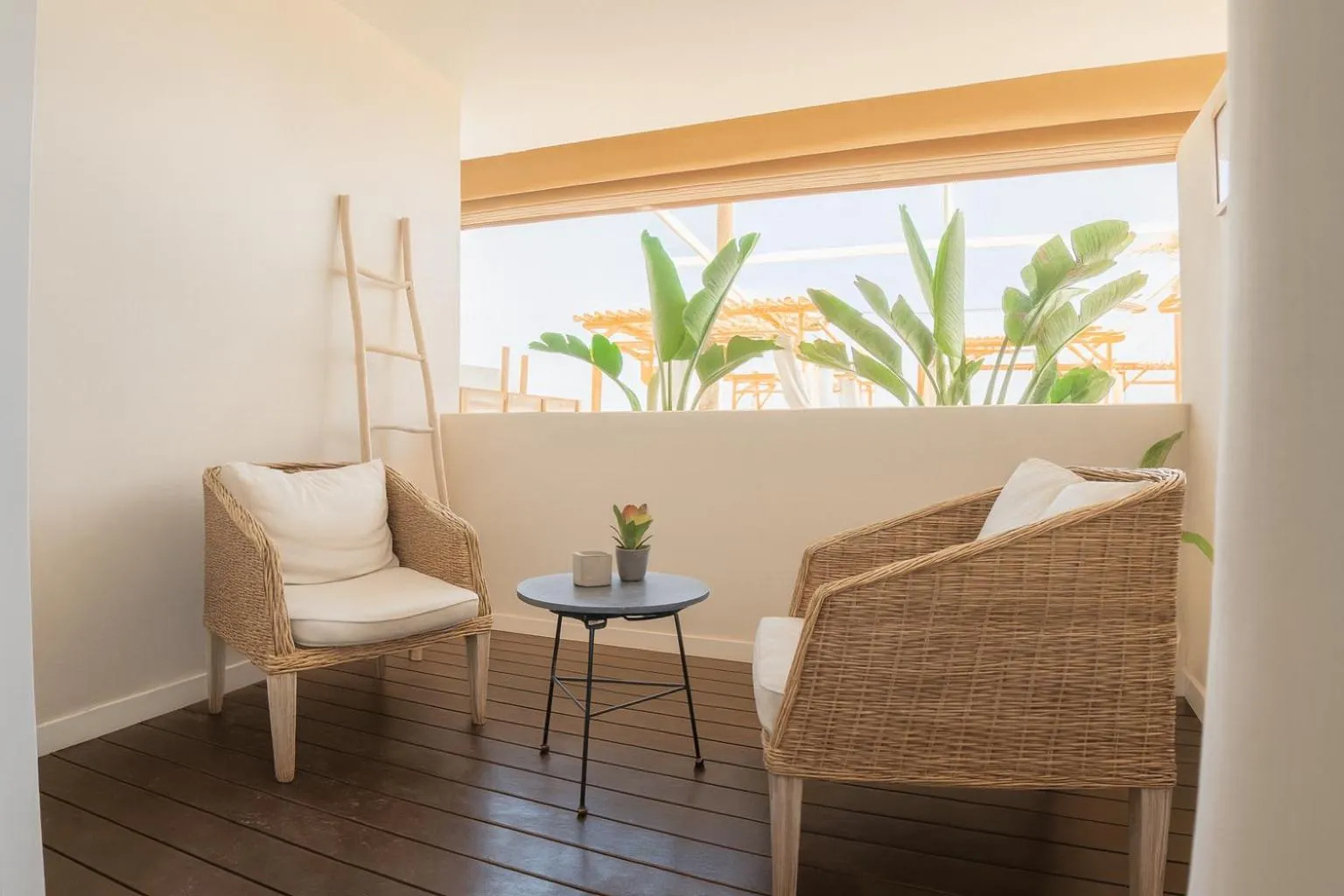 Balcony/Terrace in Meraki Beach Hotel - Only Adults