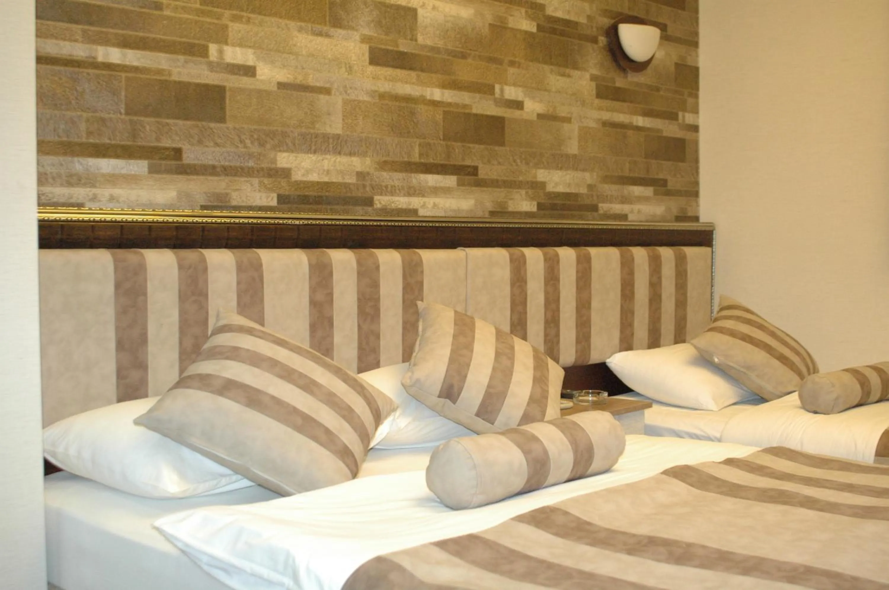 Bed in Konak Saray Hotel
