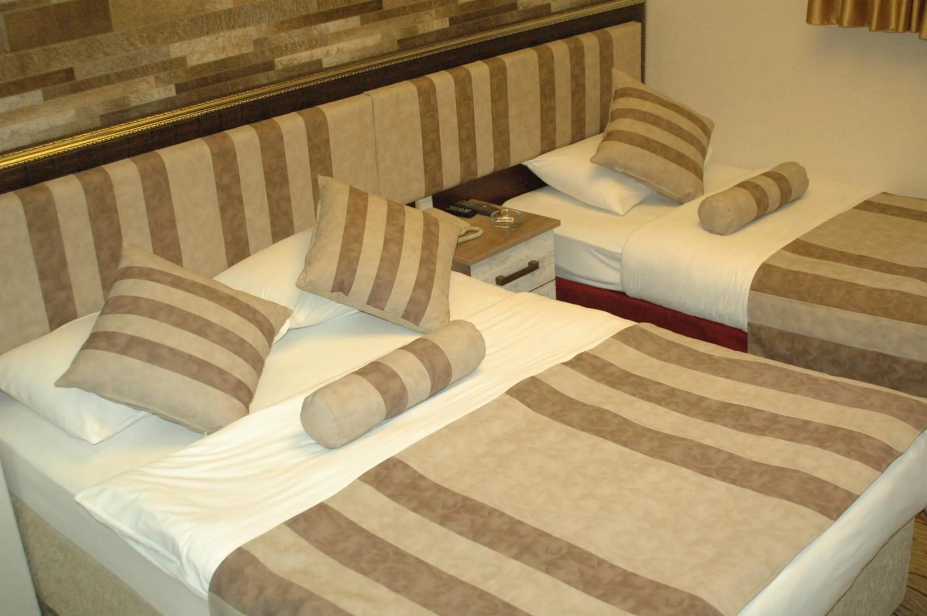 Bed in Konak Saray Hotel