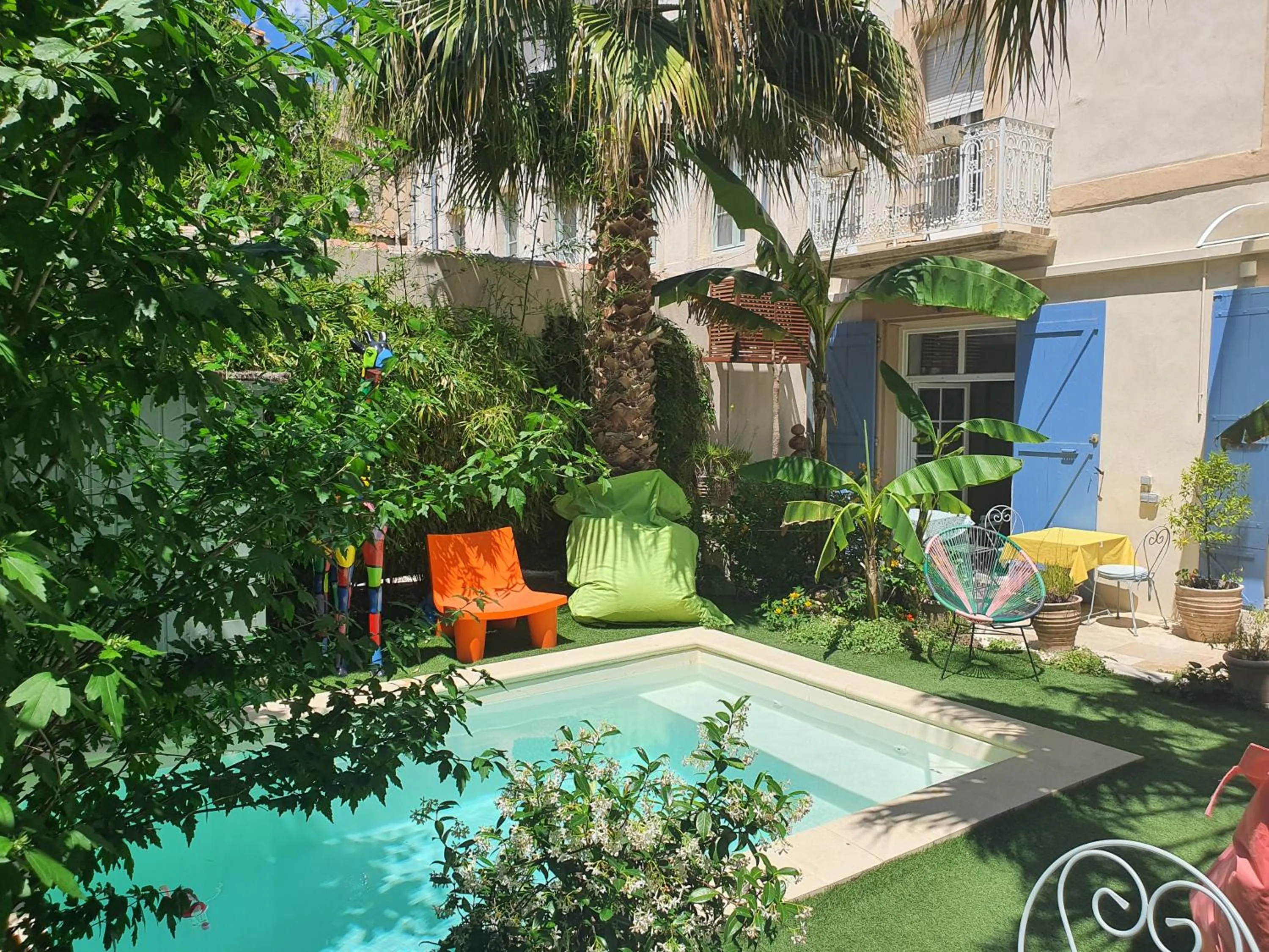 Garden in H2o Chambres d'Hôtes