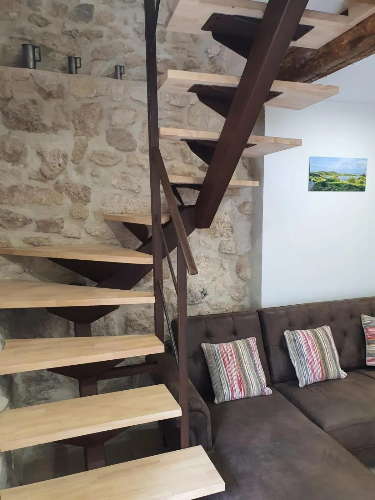 Decorative detail in H2o Chambres d'Hôtes