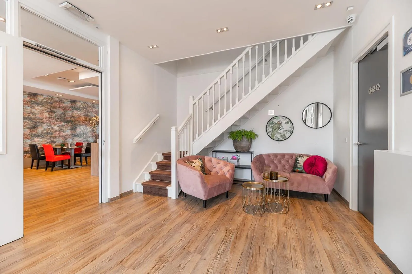 Lobby or reception in Hotel Bru