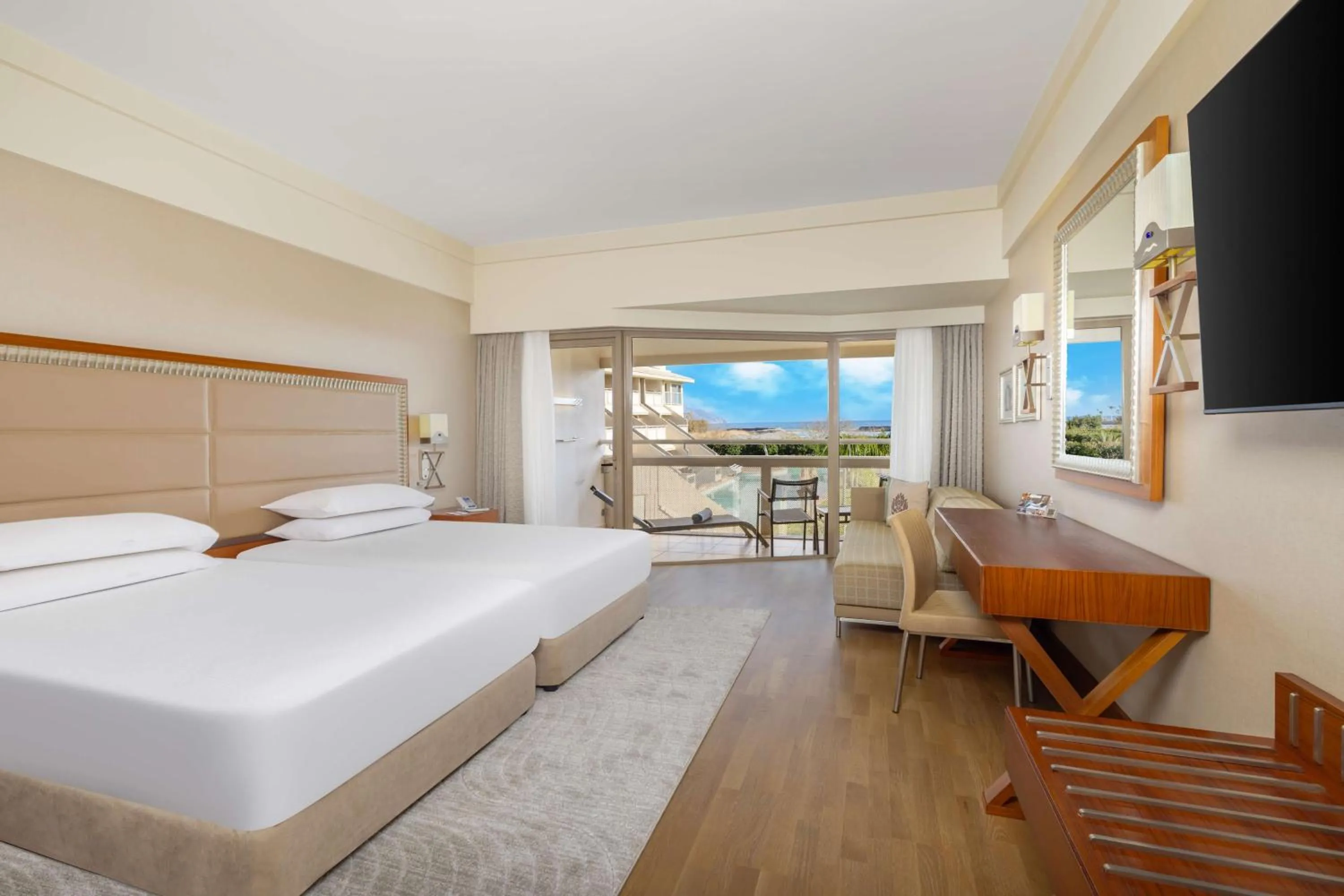 Bed in Hilton Dalaman Sarigerme Resort & Spa