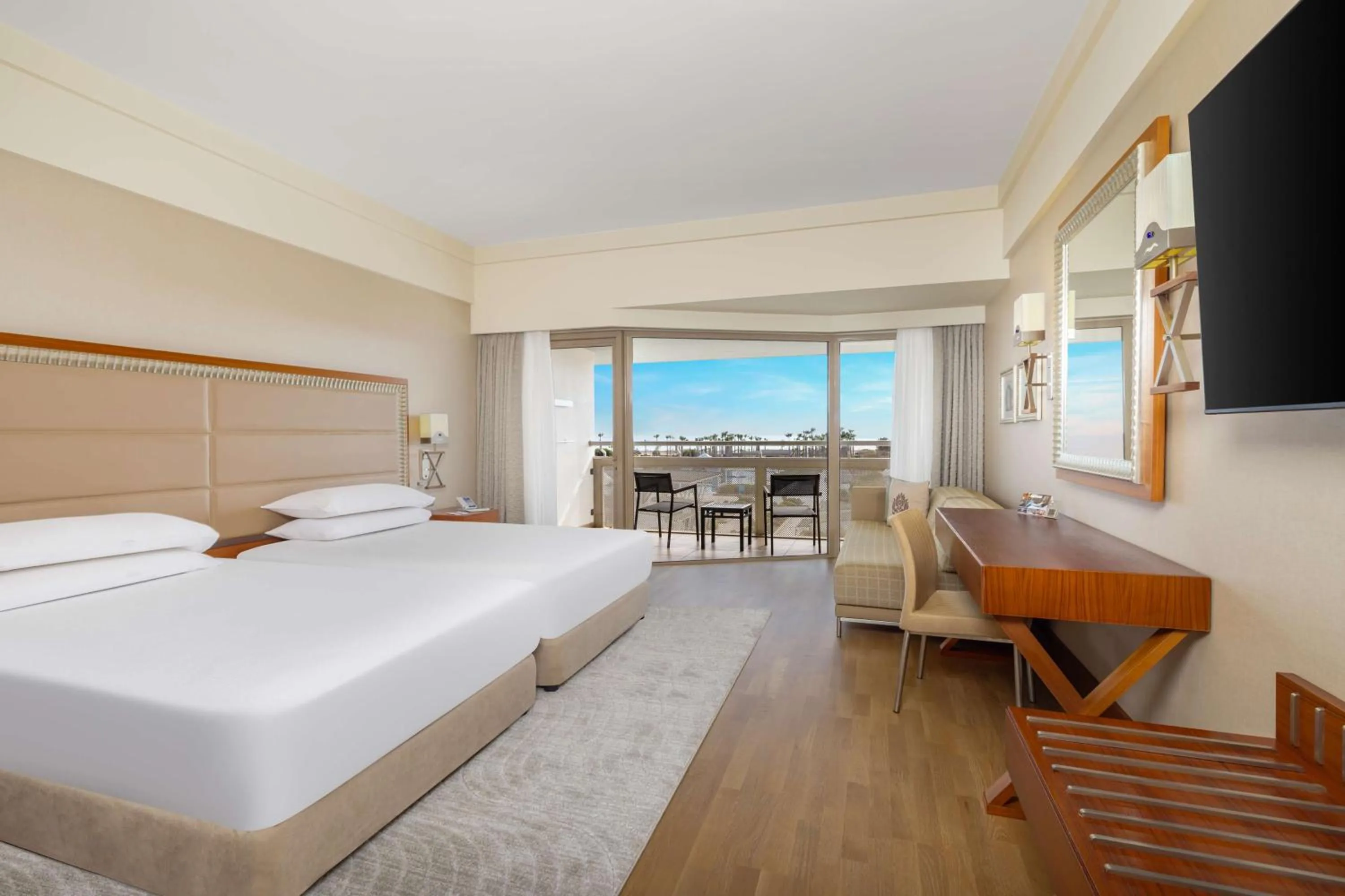 Bed in Hilton Dalaman Sarigerme Resort & Spa