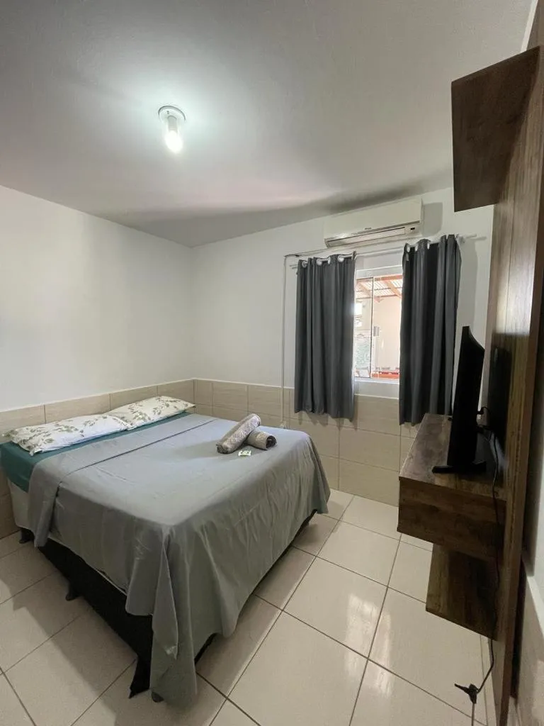 Bed in Pousada Recanto do Norte